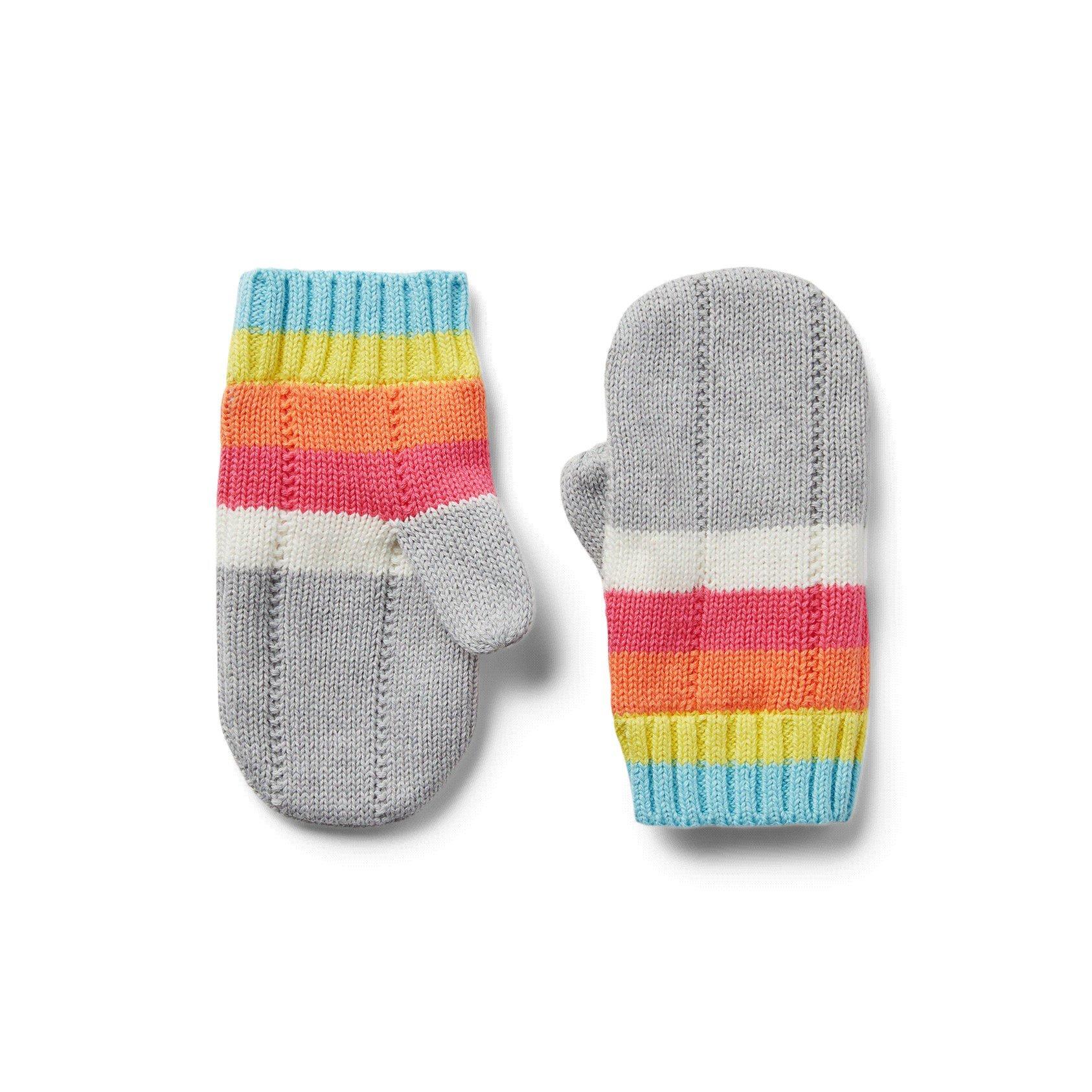 Rainbow Stripe Gloves or Mittens image number 1