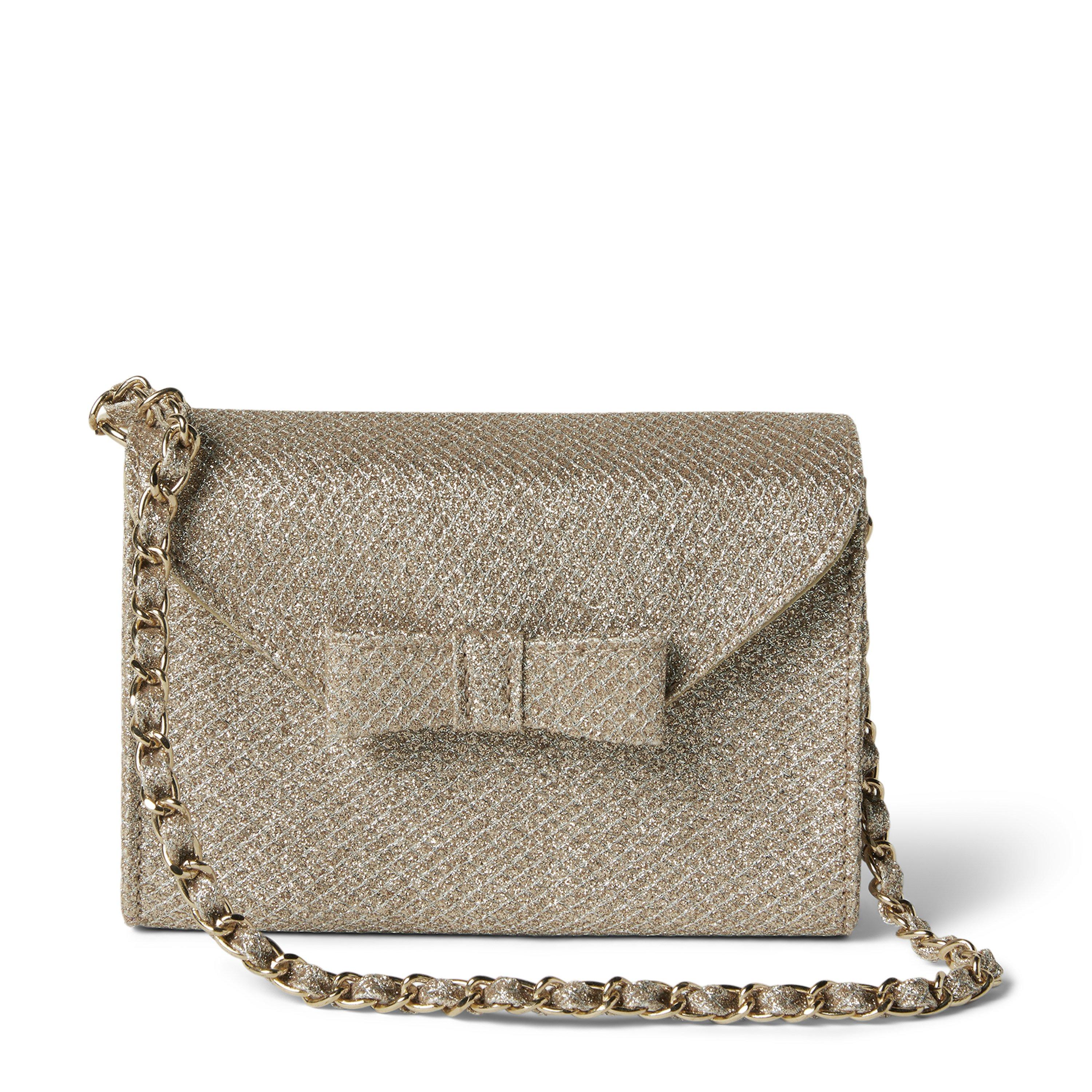 Glitter Bow Purse