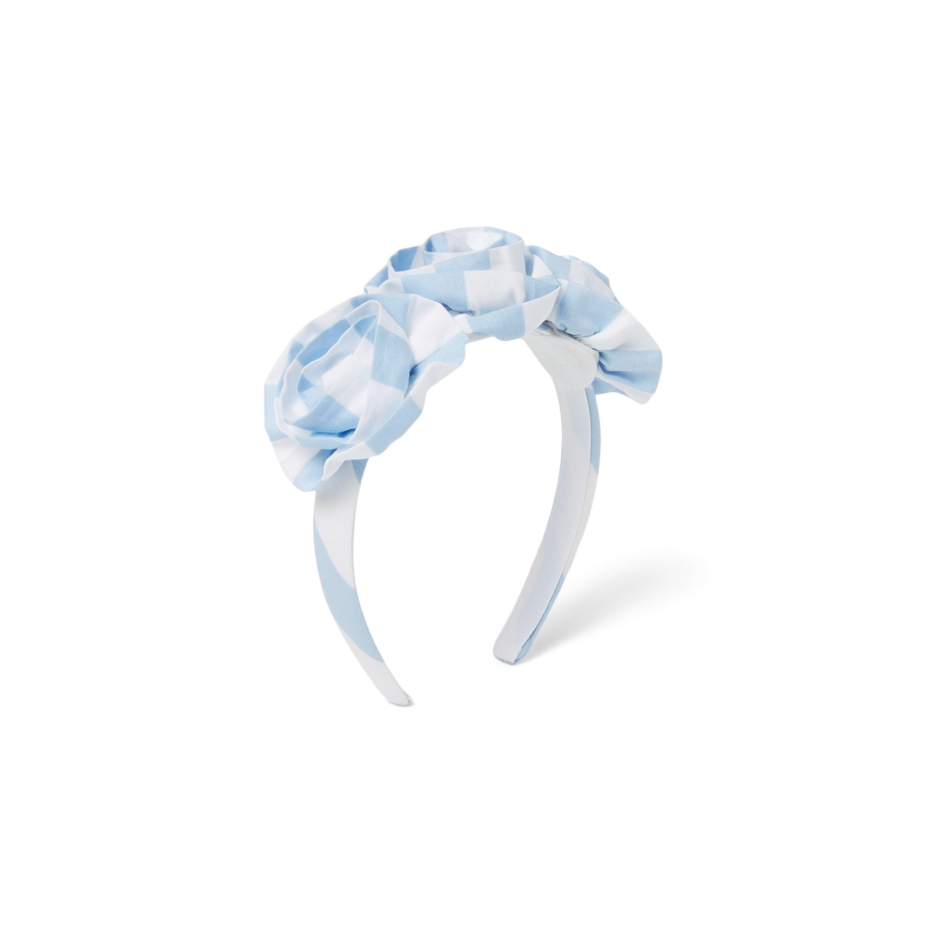Striped Rosette Headband image number 0