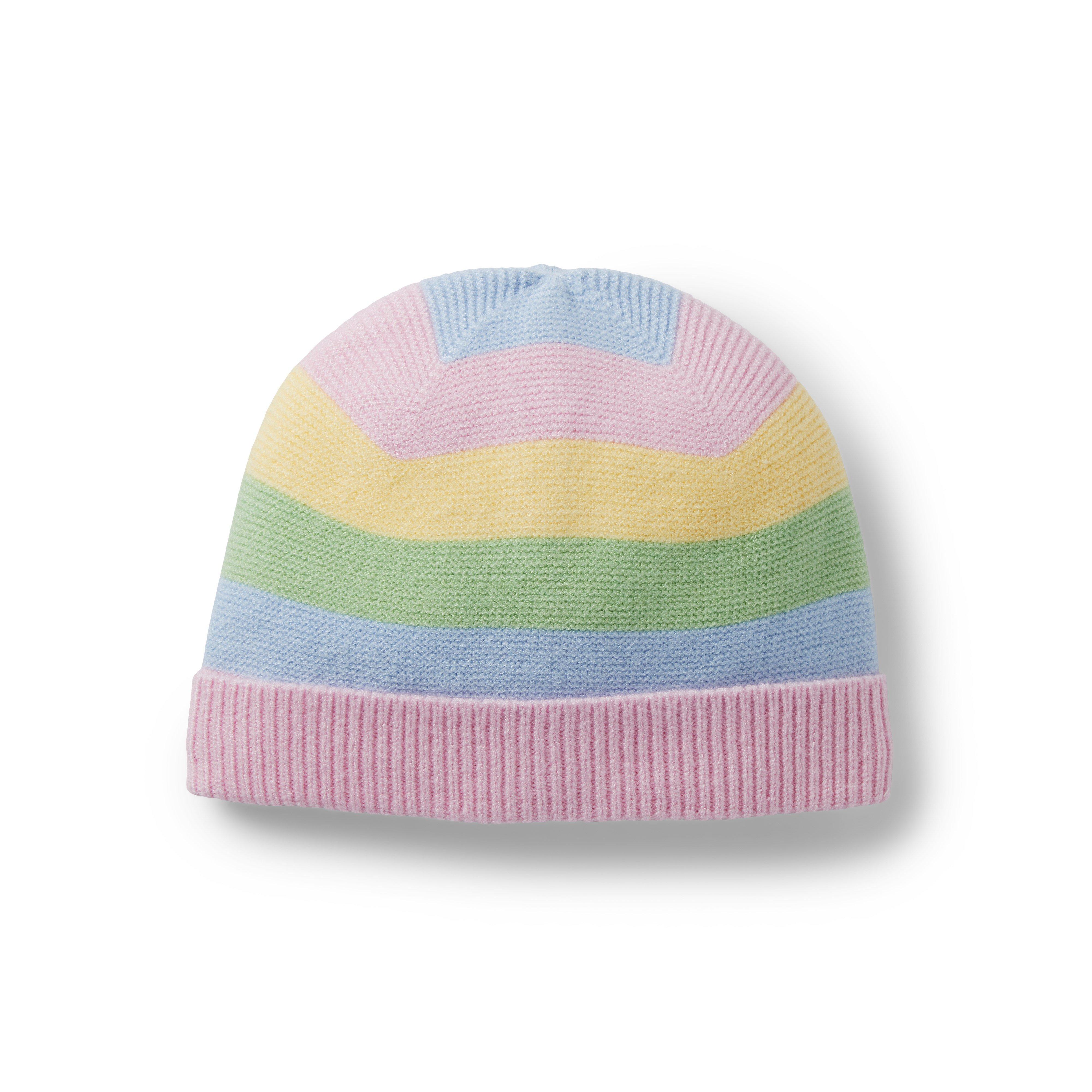 Pastel Striped Beanie image number 0