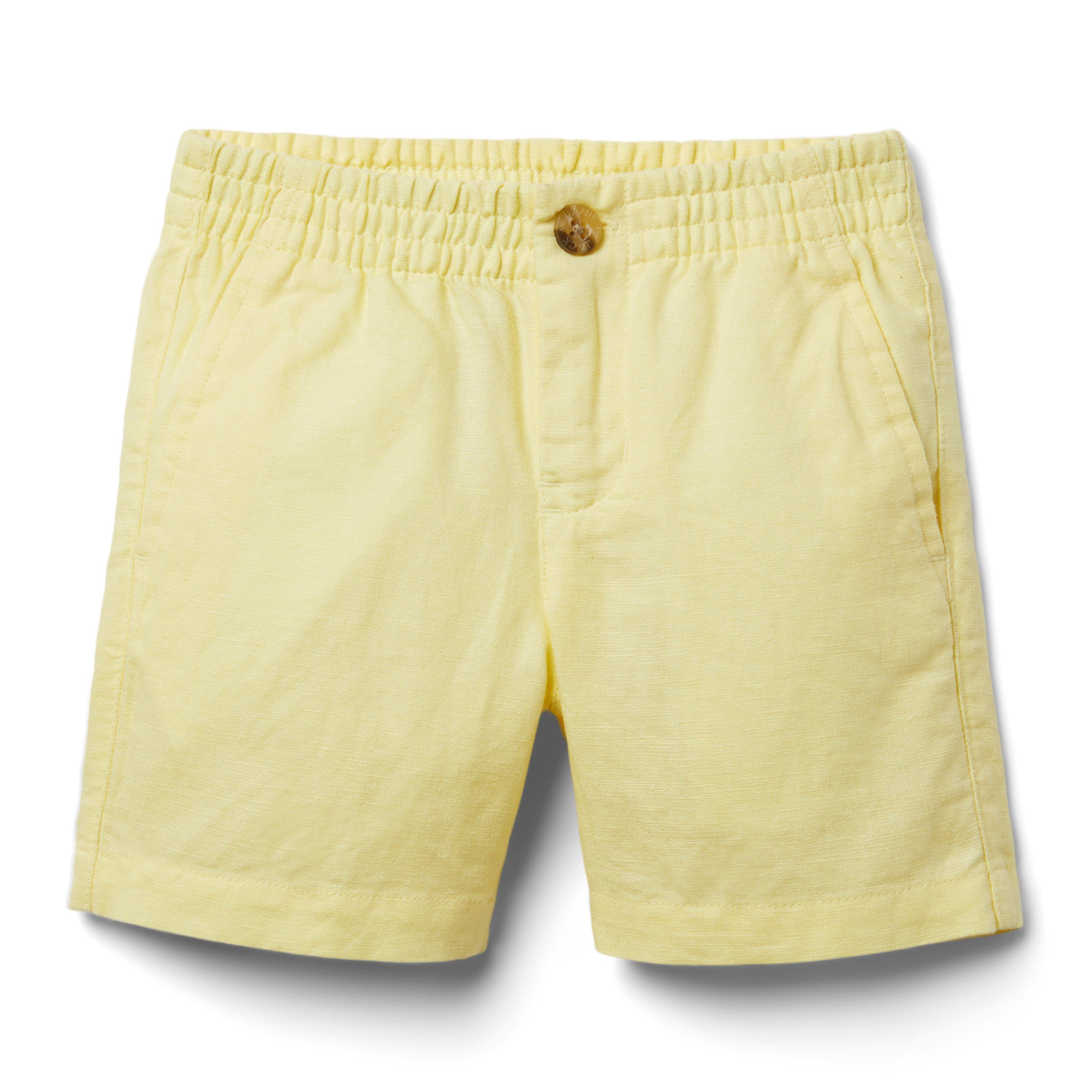 Linen Pull-On Short