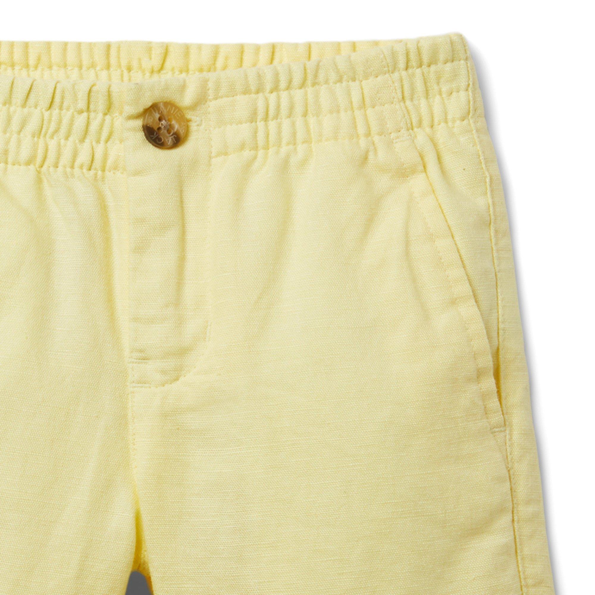 Linen Pull-On Short image number 1
