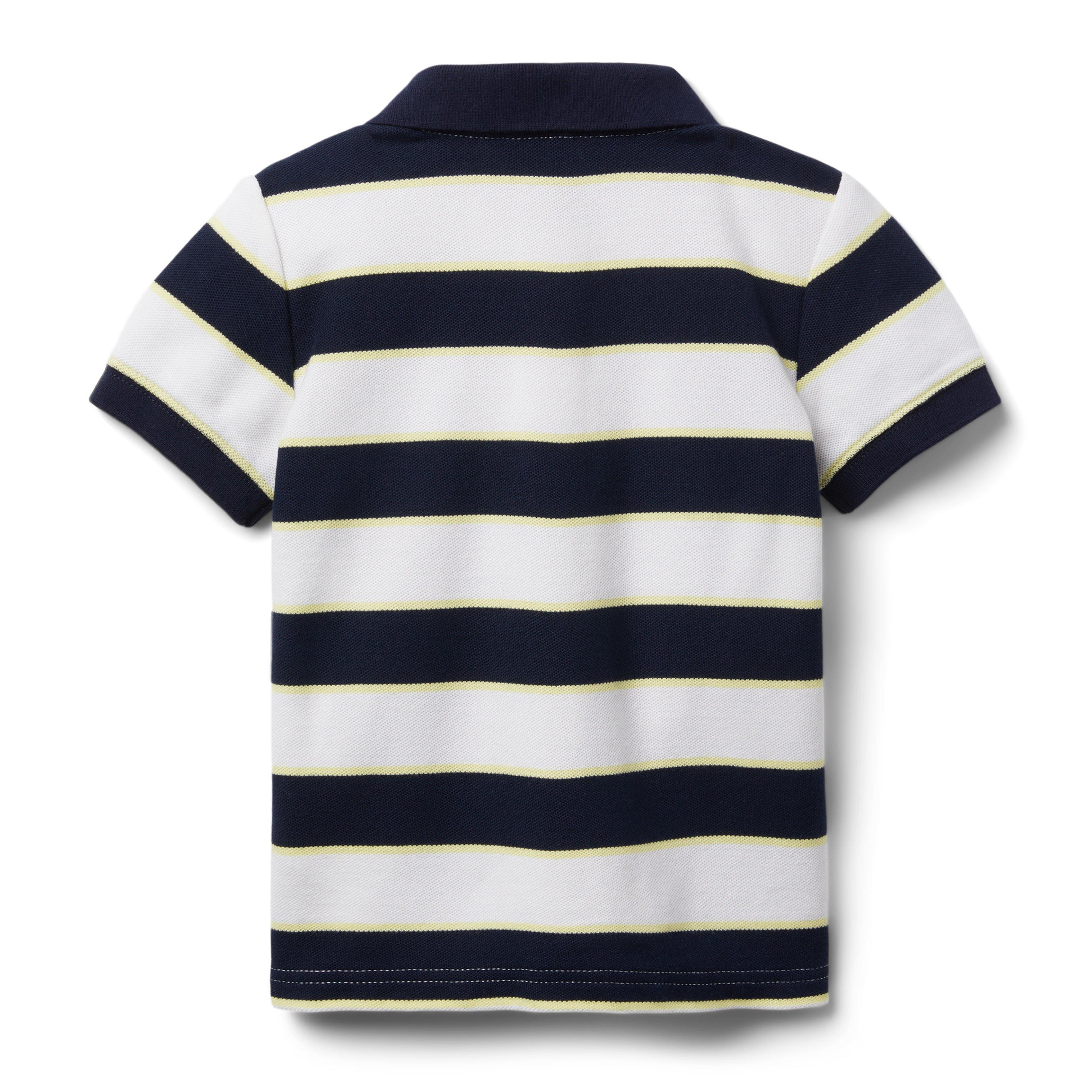 Striped Pique Polo image number 1