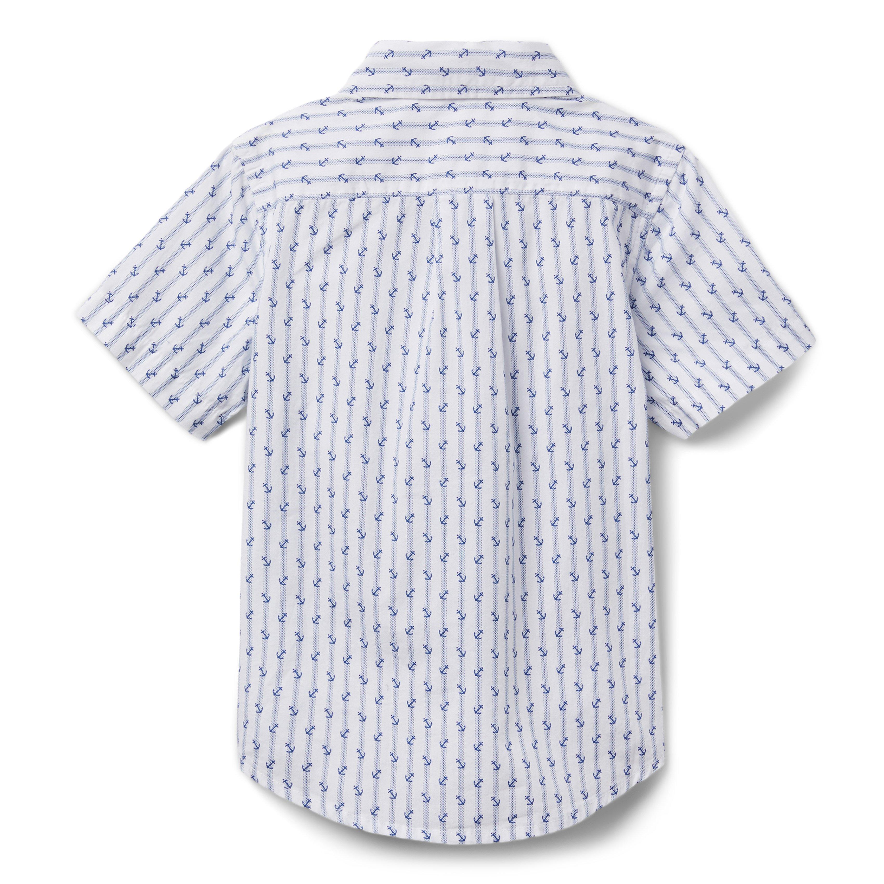 Anchor Stripe Poplin Shirt image number 1