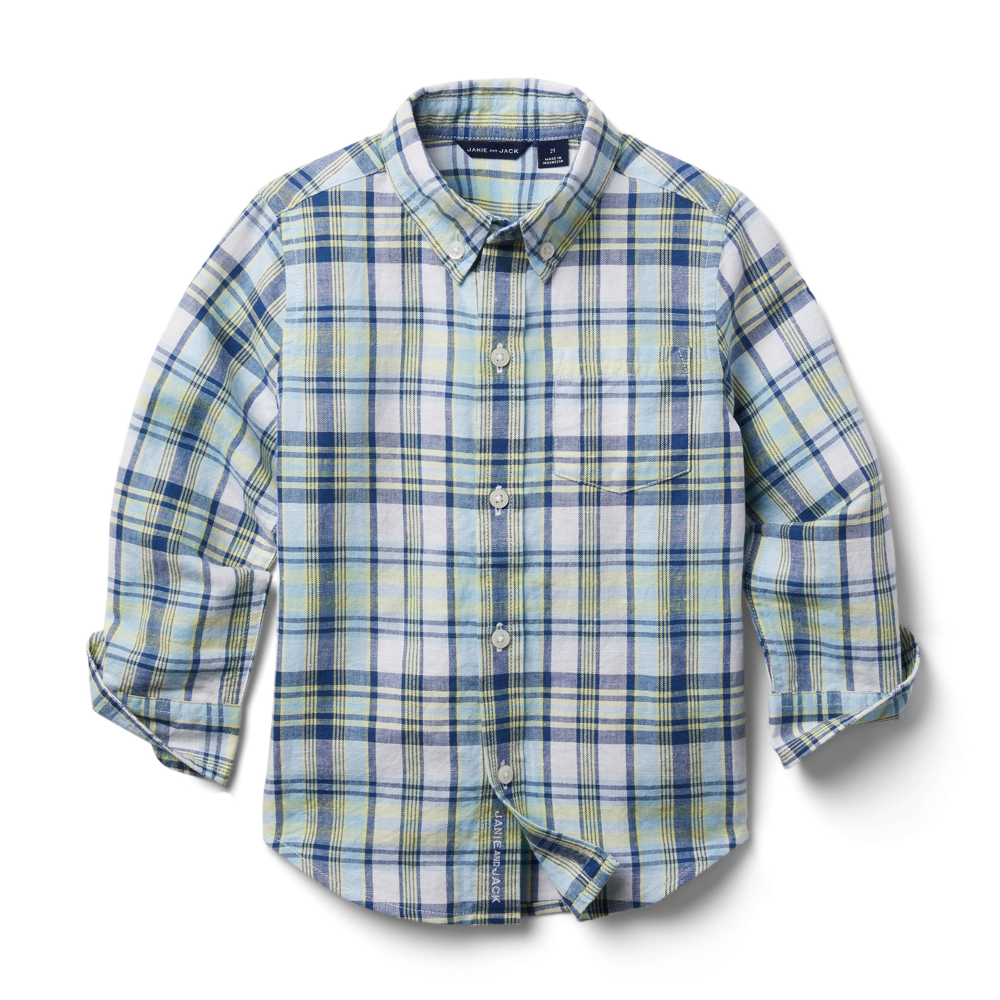 Plaid Linen Shirt