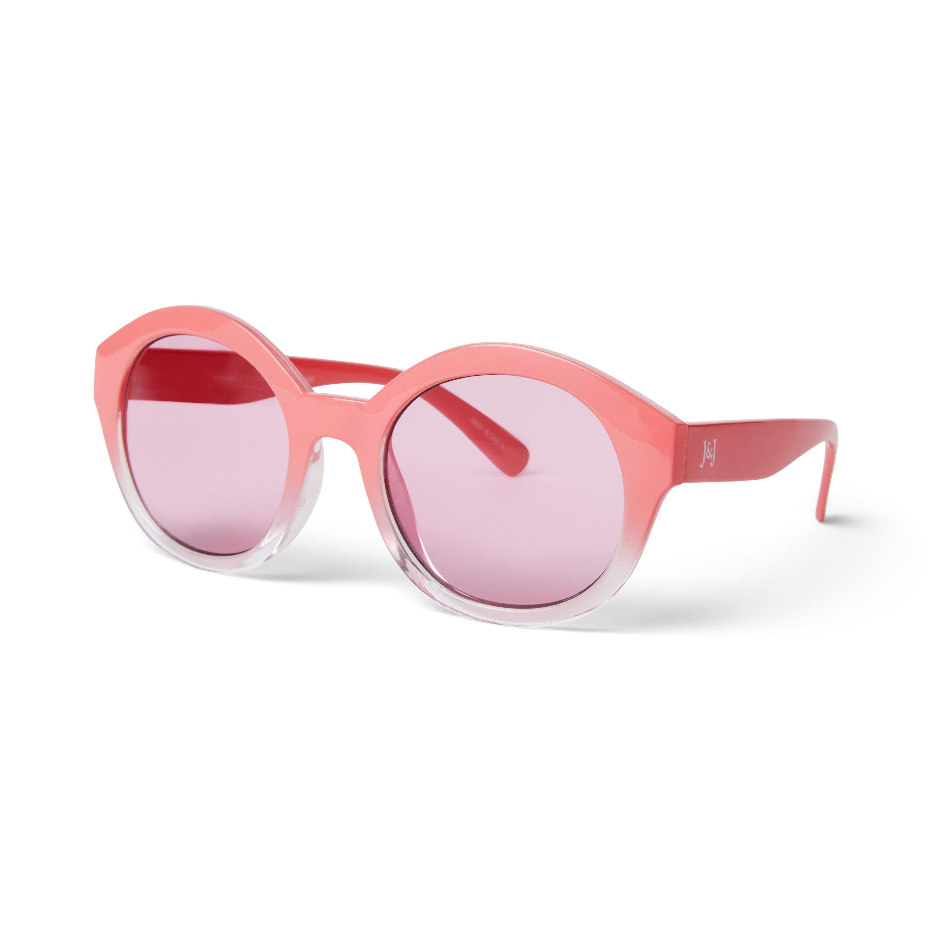 Ombre Round Sunglasses
