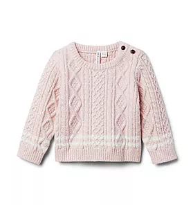 Baby Cable Knit Sweater 