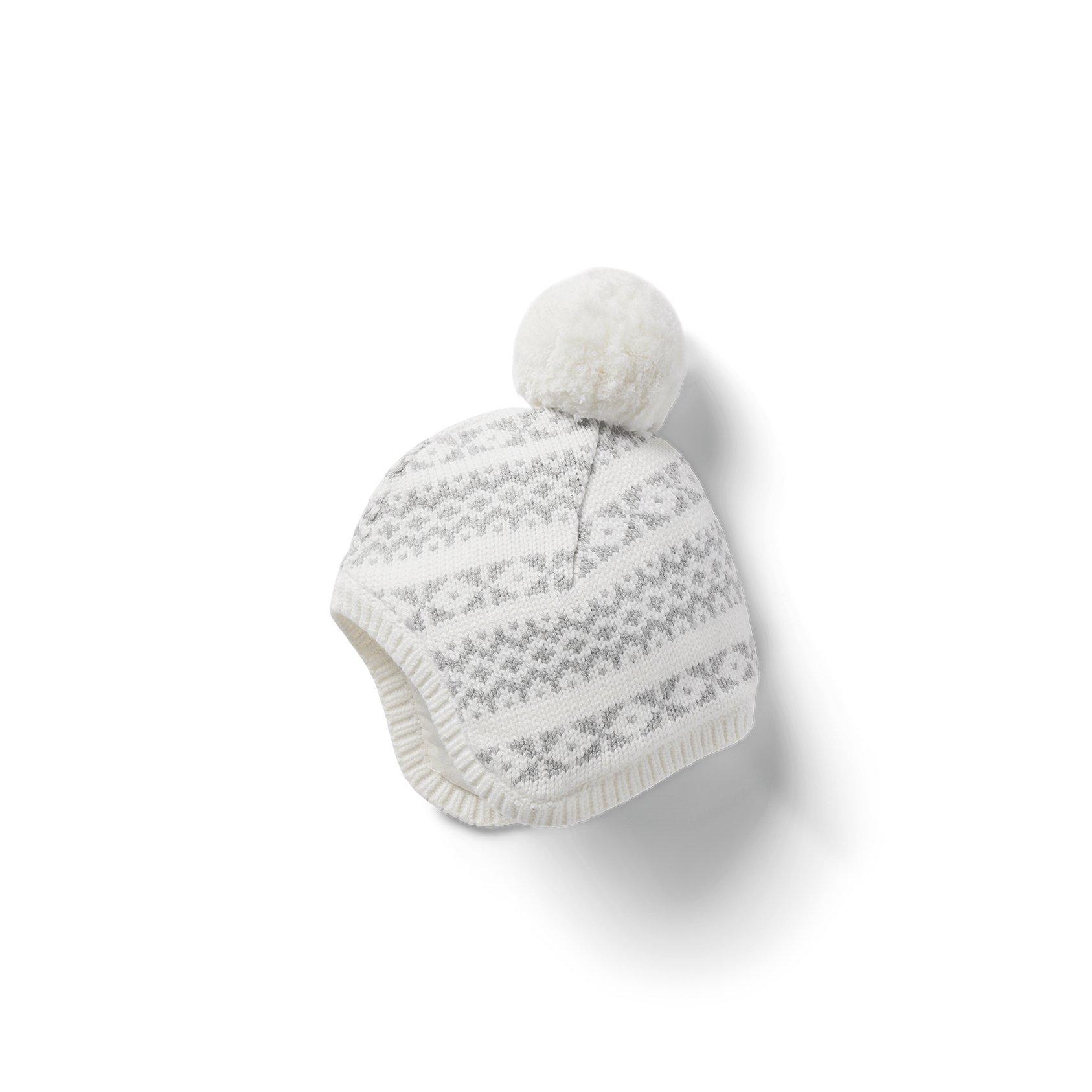Baby Fair Isle Pom Hat image number 0