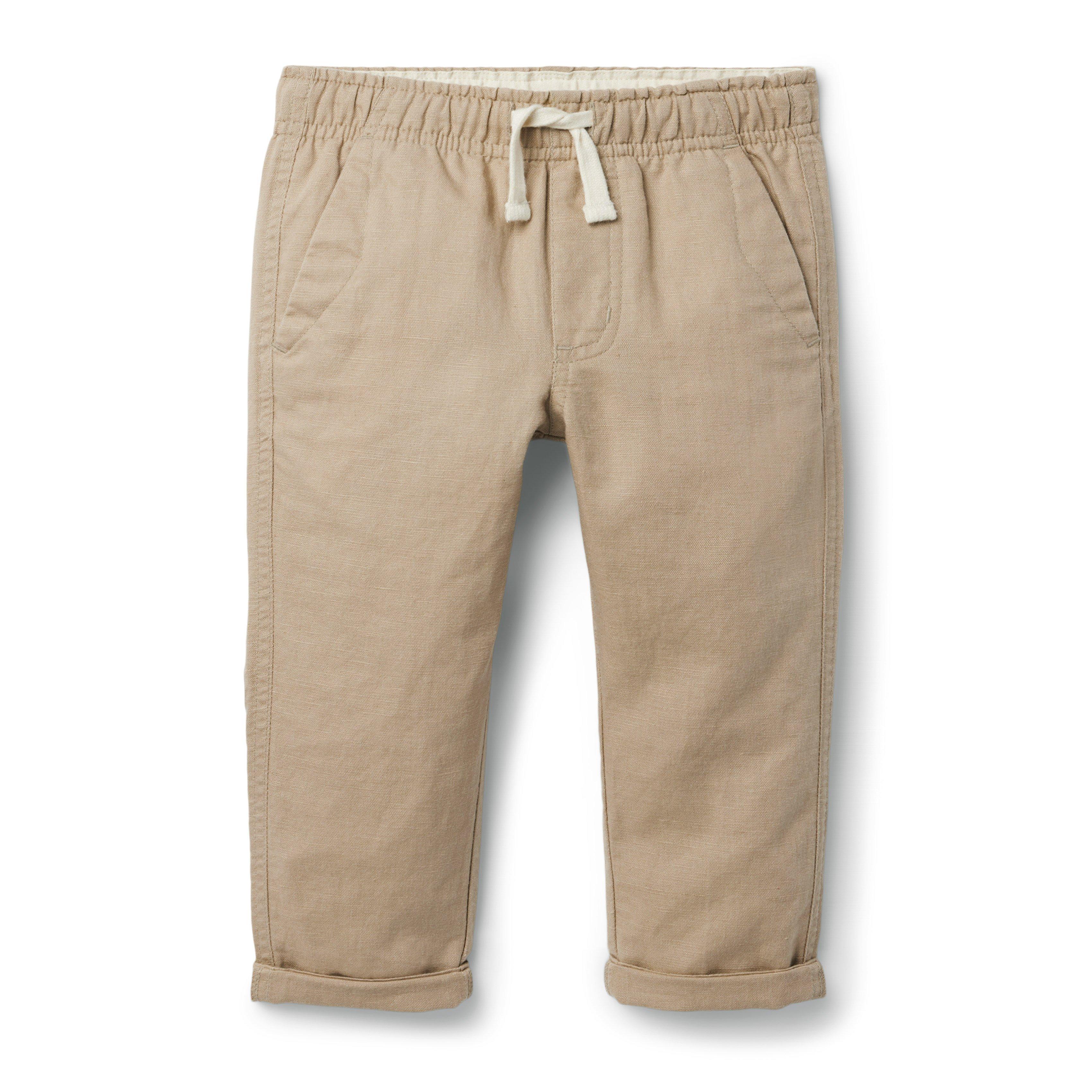 Linen Pull-On Pant