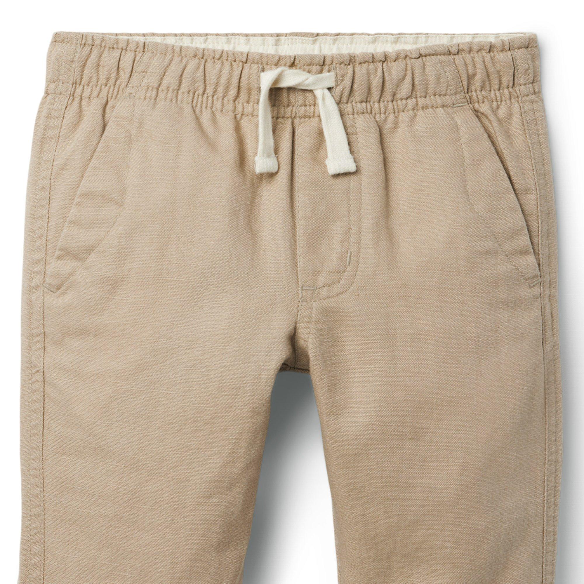 Linen Pull-On Pant image number 2