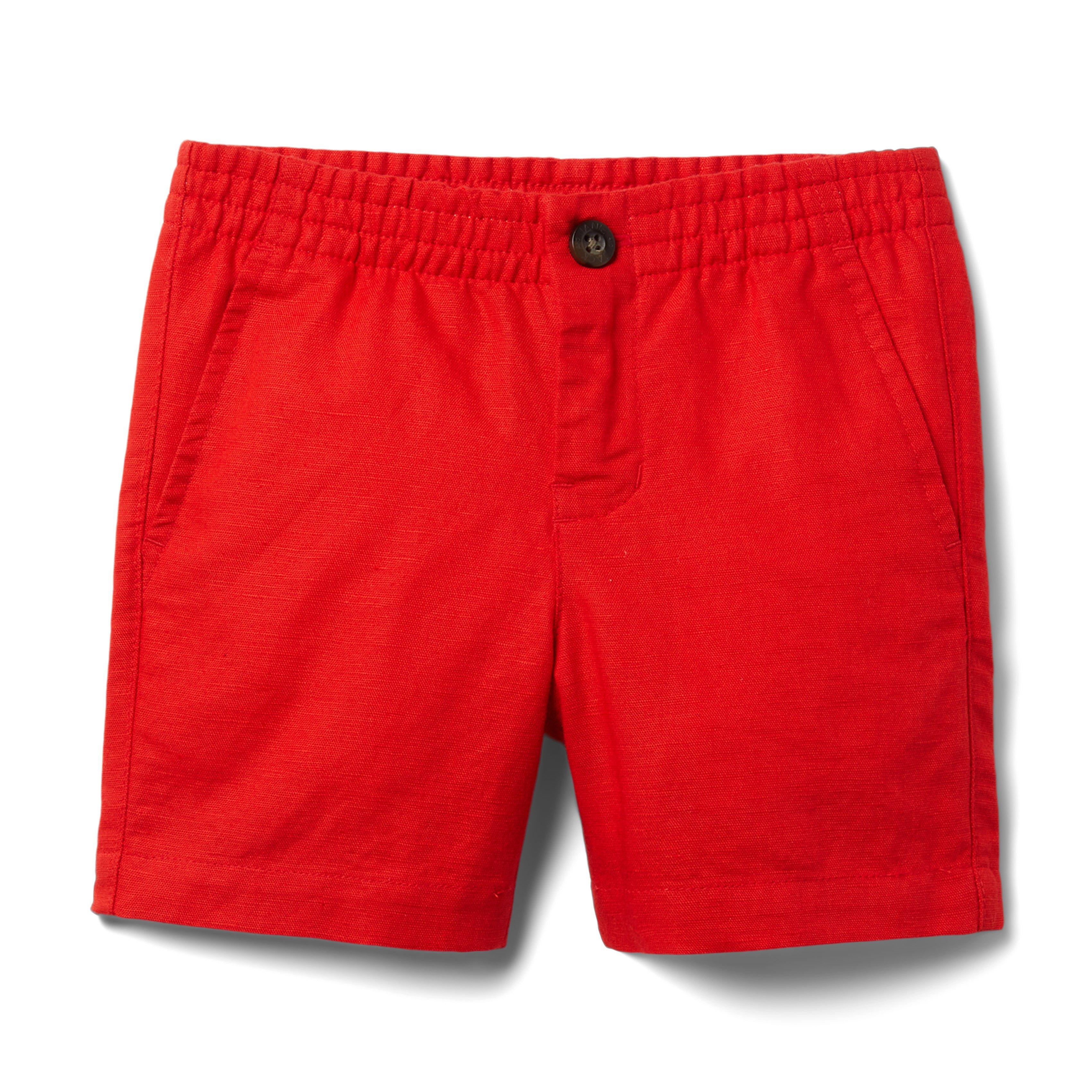 Linen Pull-On Short
