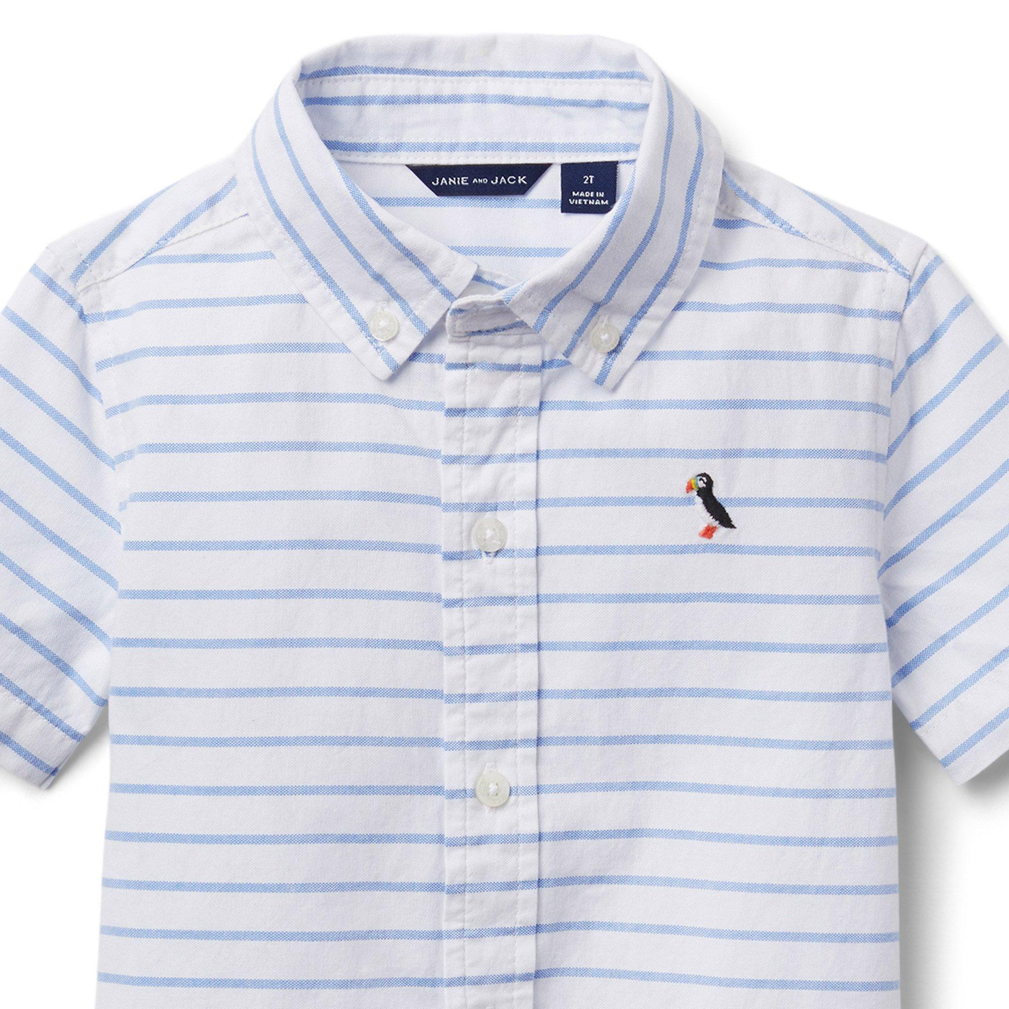 Striped Puffin Oxford Shirt image number 2