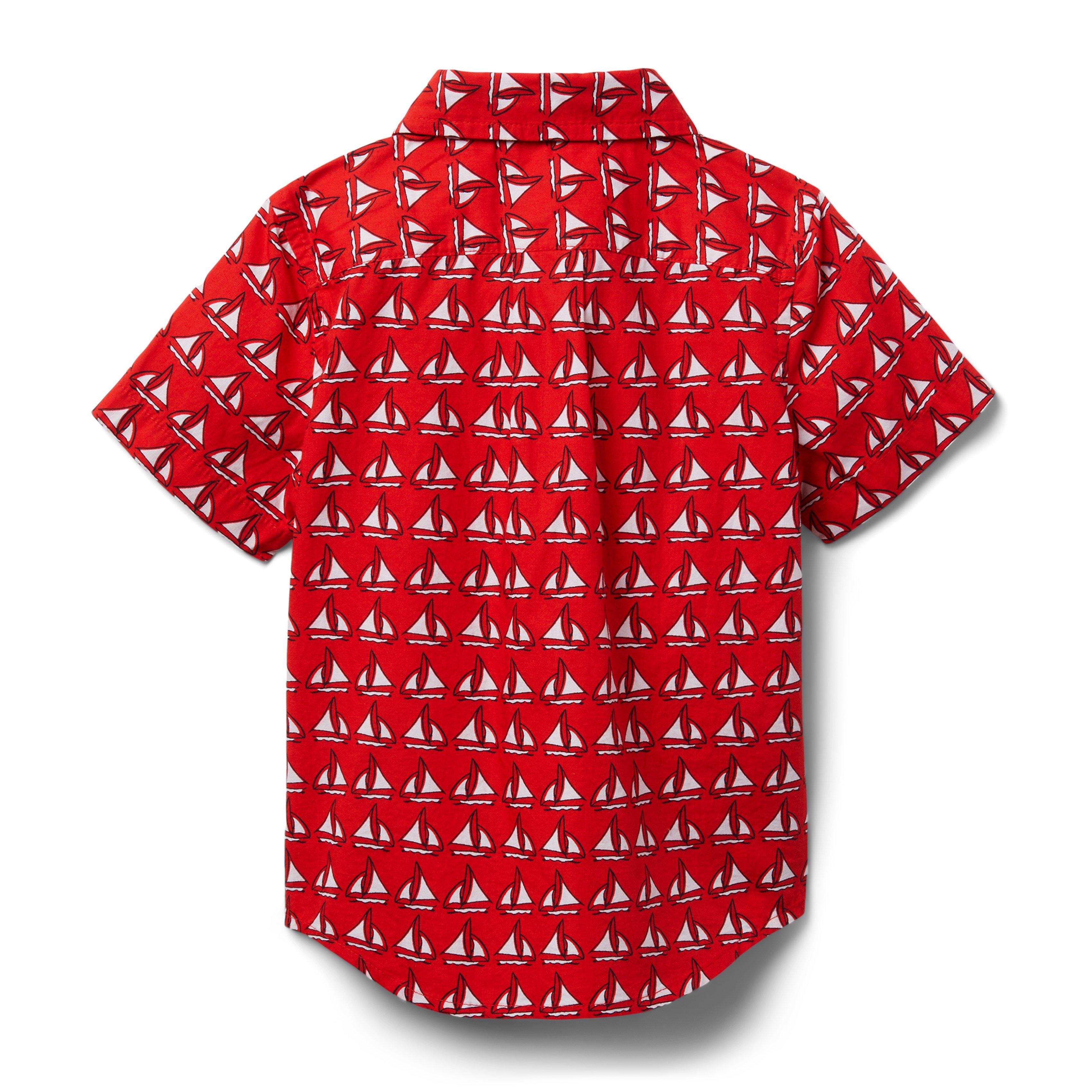 Sailboat Poplin Shirt image number 1