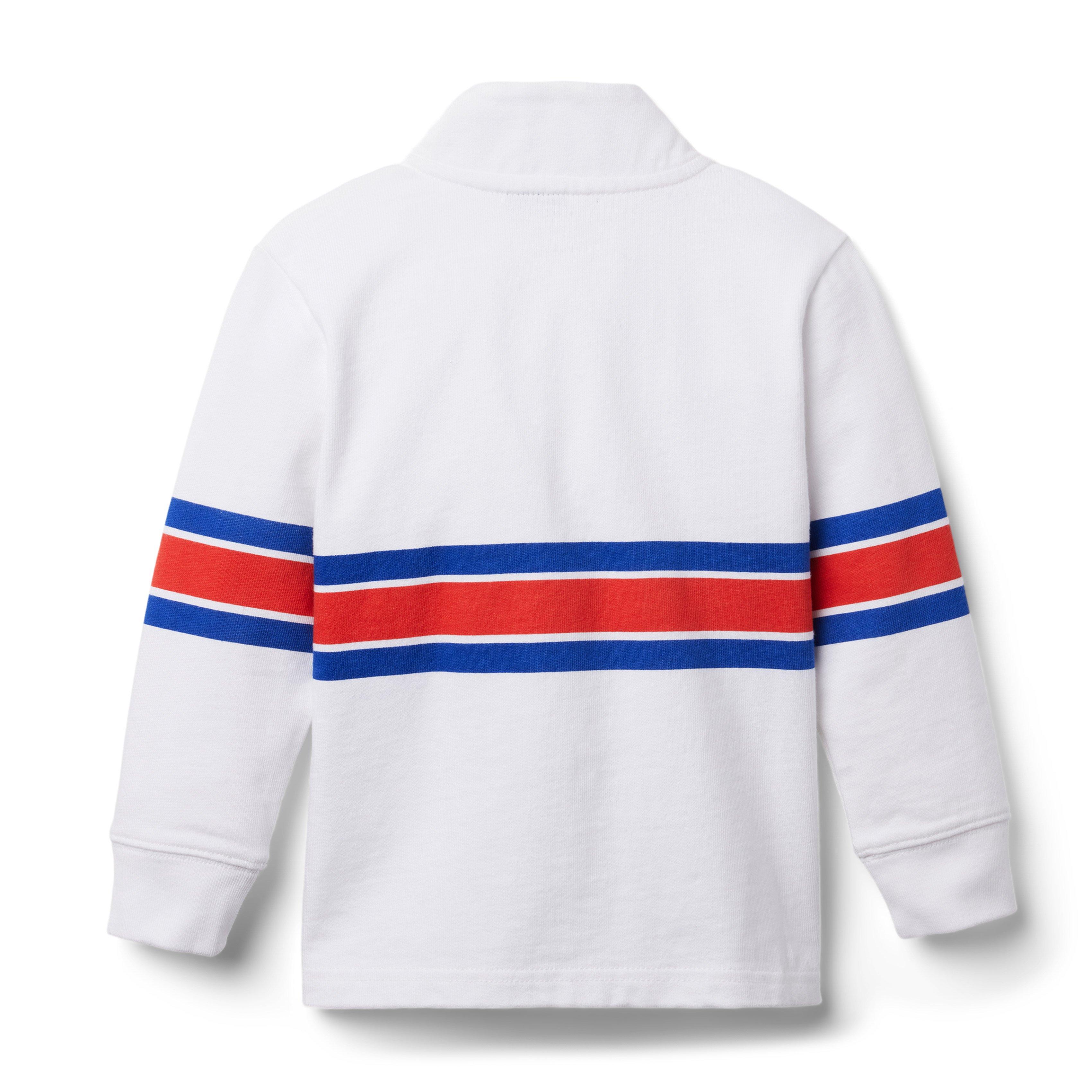 Stripe Jersey Mock Neck Sweatshirt image number 2