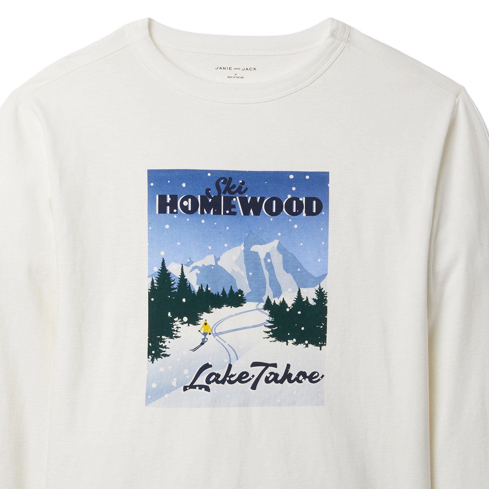 Homewood Lake Tahoe Adult Tee image number 2
