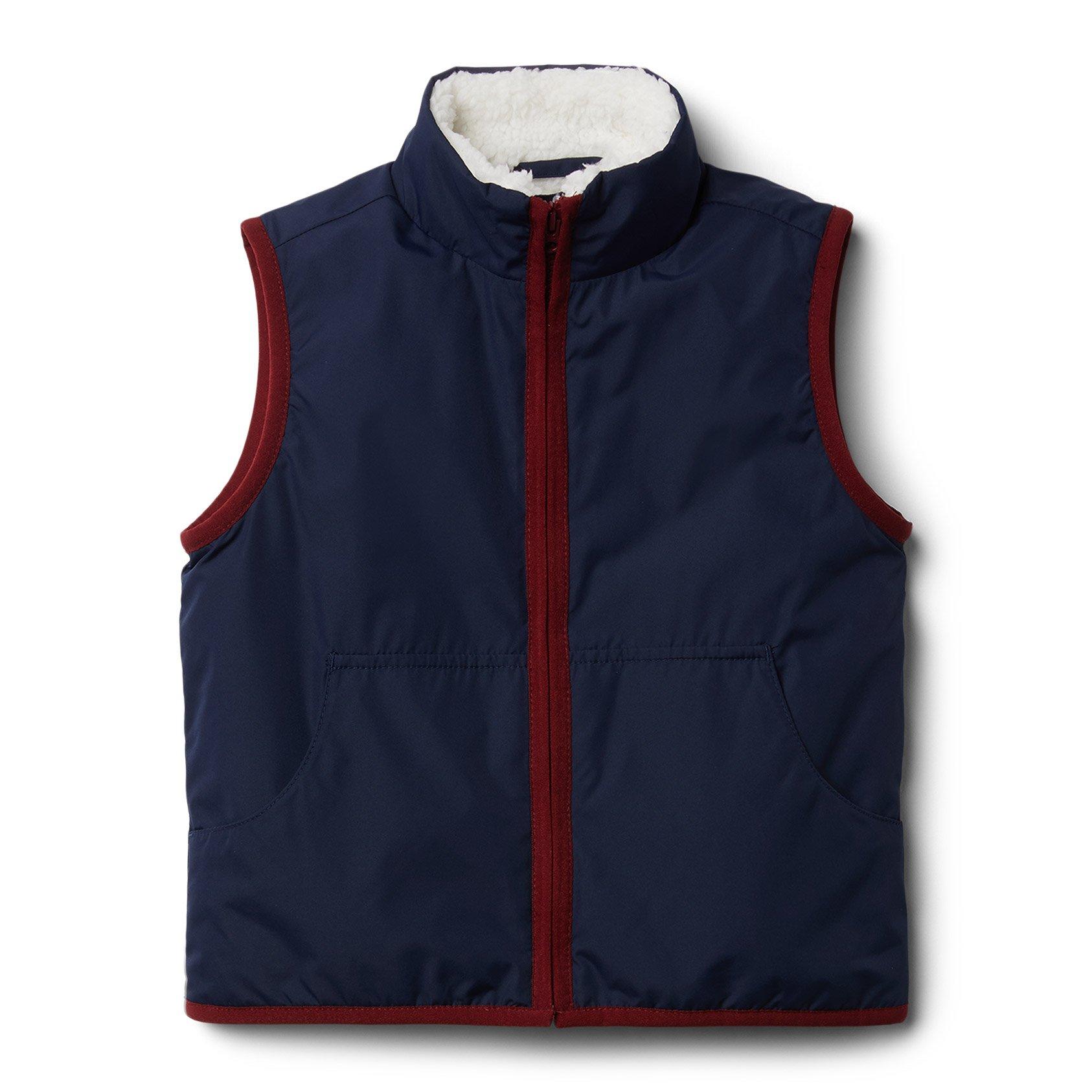 Sherpa-Lined Vest