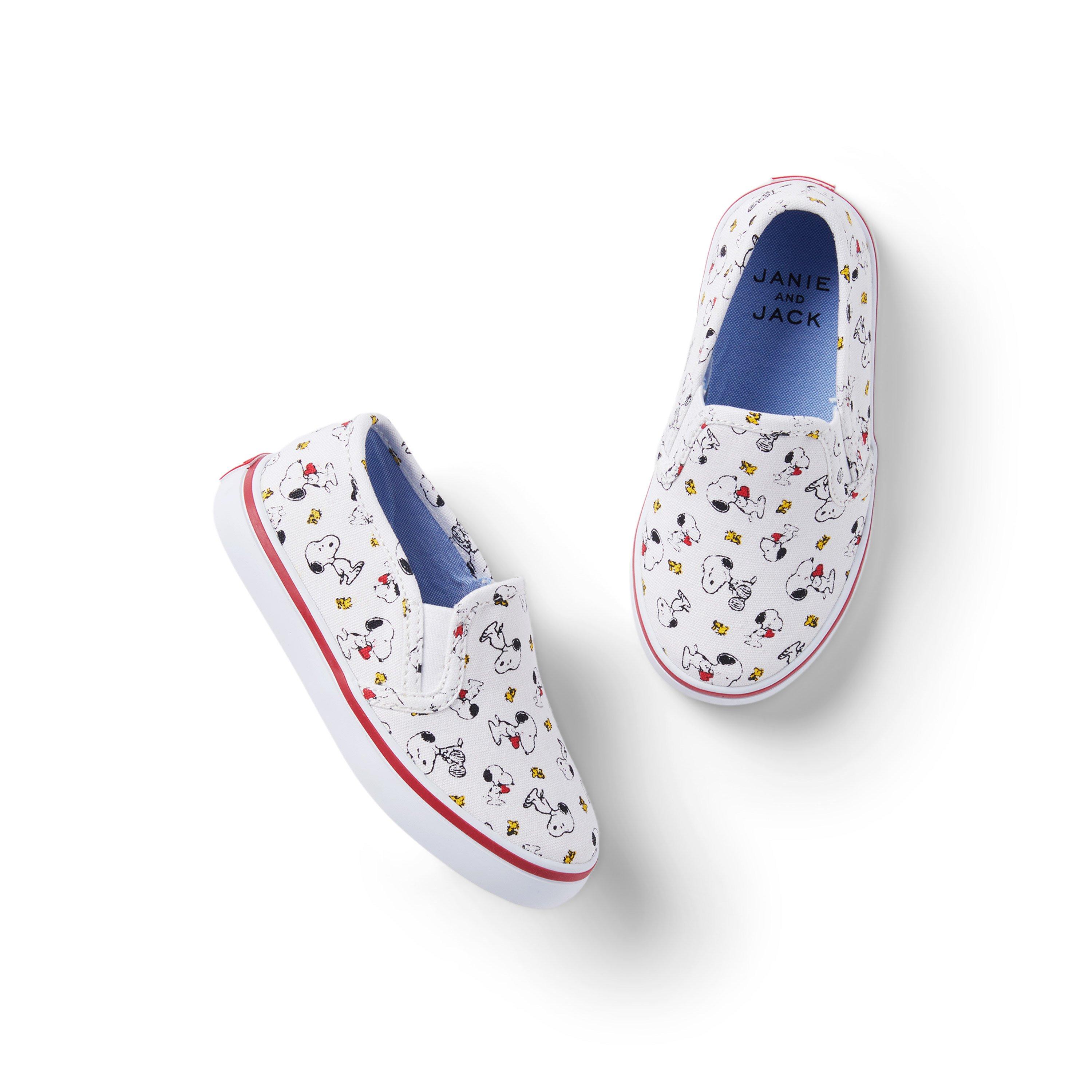 Snoopy slip ons on sale