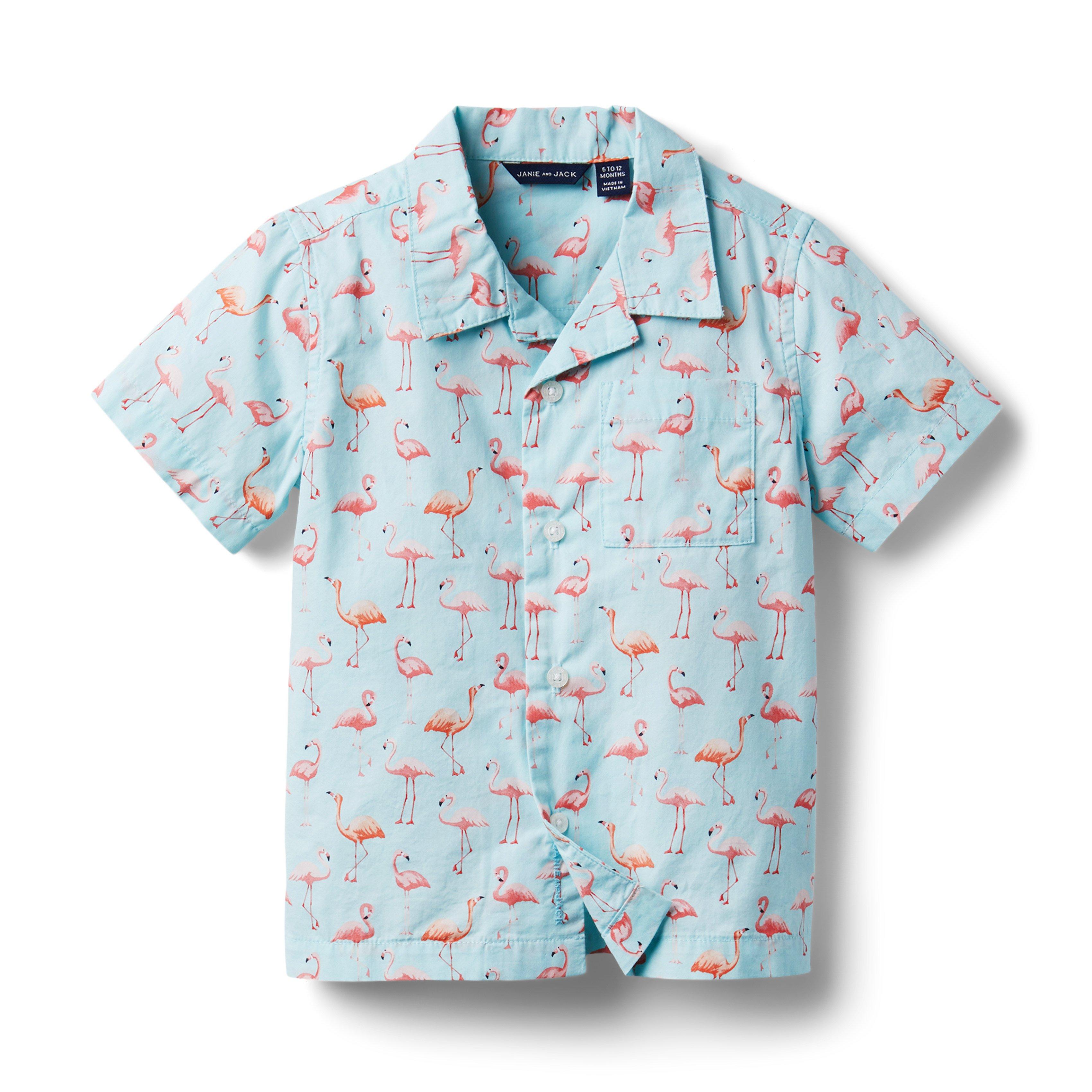 Flamingo Poplin Shirt image number 0