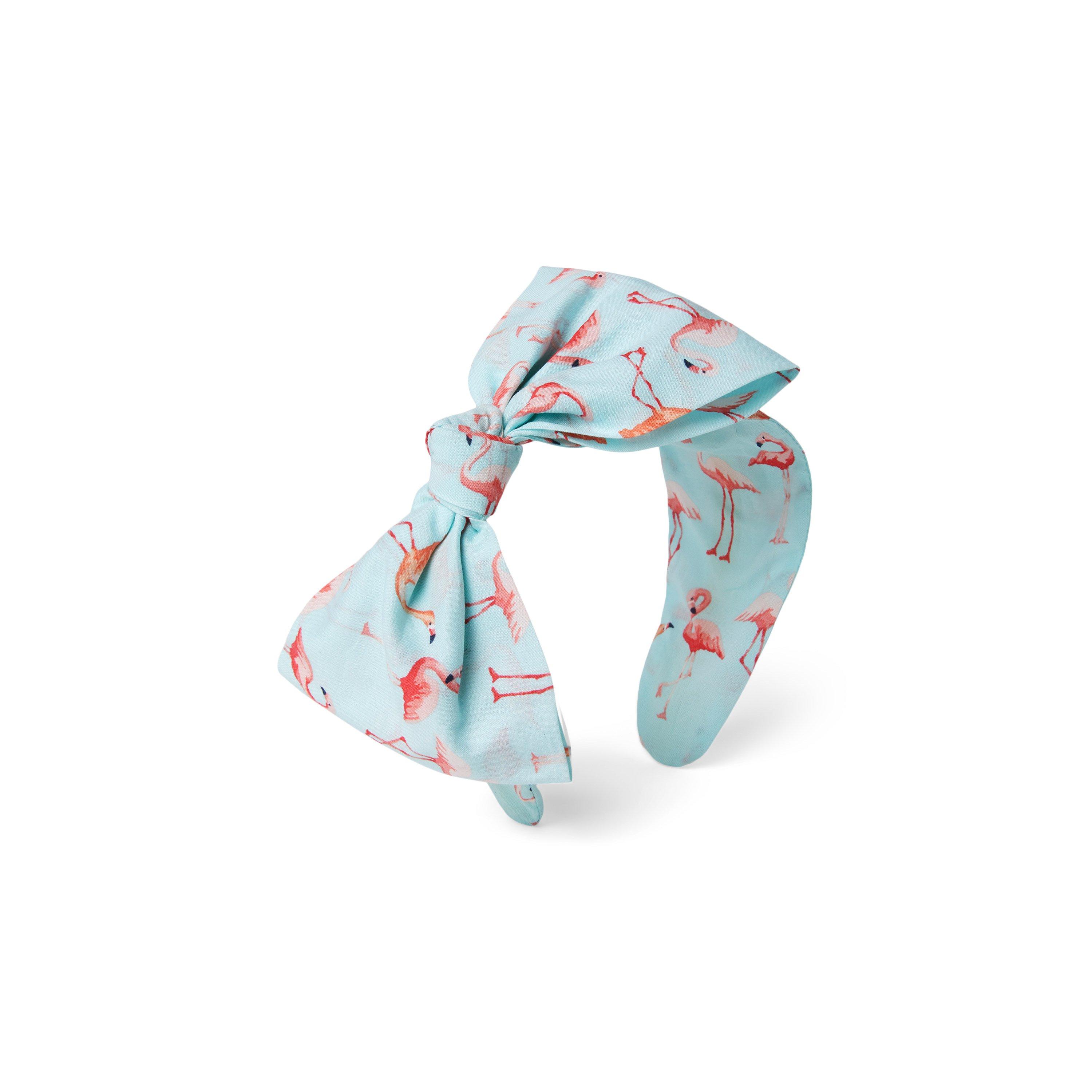 Flamingo Bow Headband