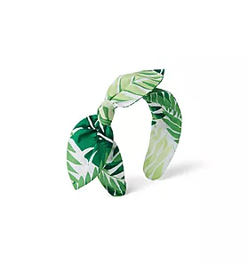 Palm Leaf Bow Headband