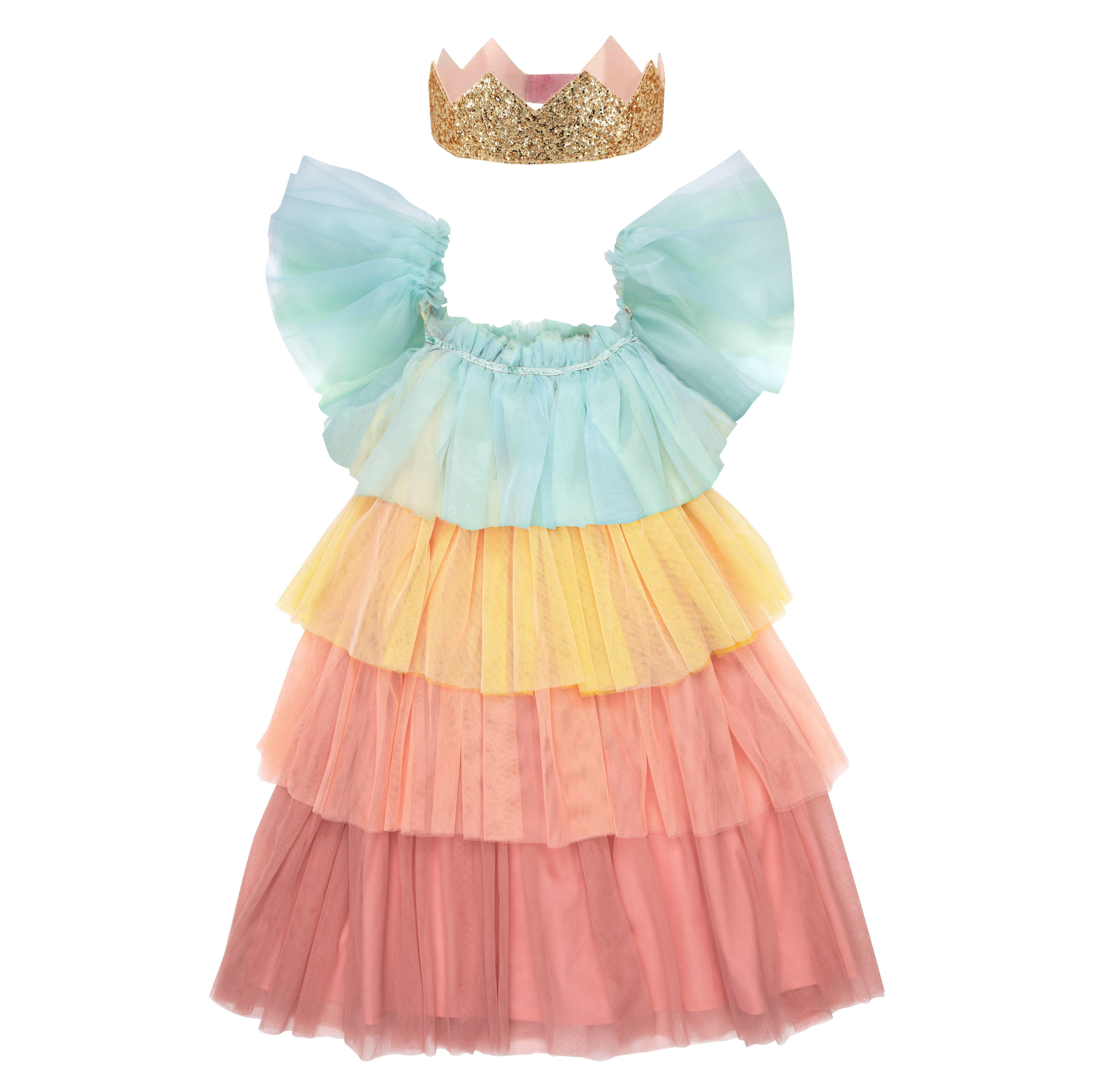Meri Meri Rainbow Ruffle Princess Dress-Up Set image number 0