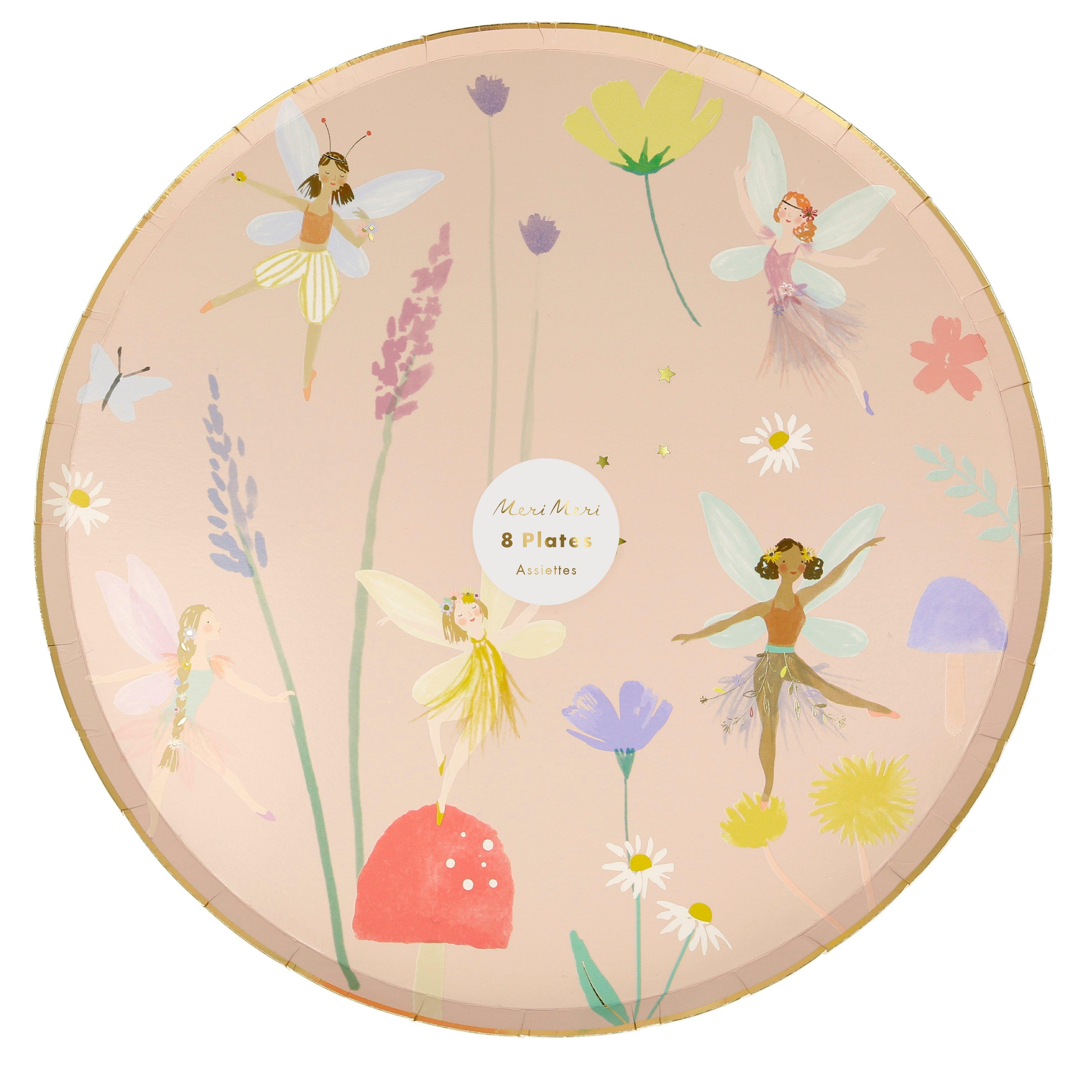 Meri Meri Fairy Dinner Plate Set  image number 1