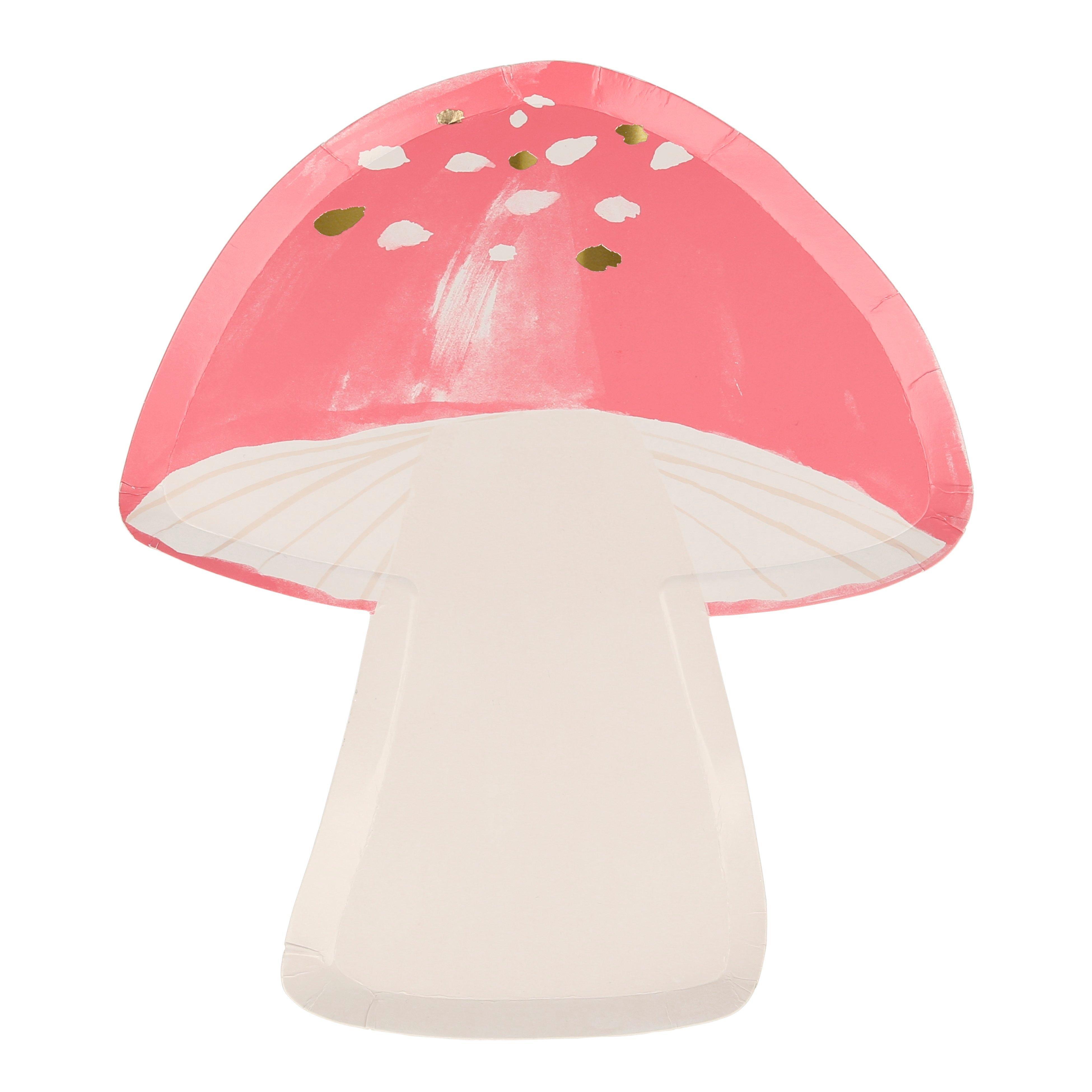 Meri Meri Fairy Toadstool Plate Set image number 0