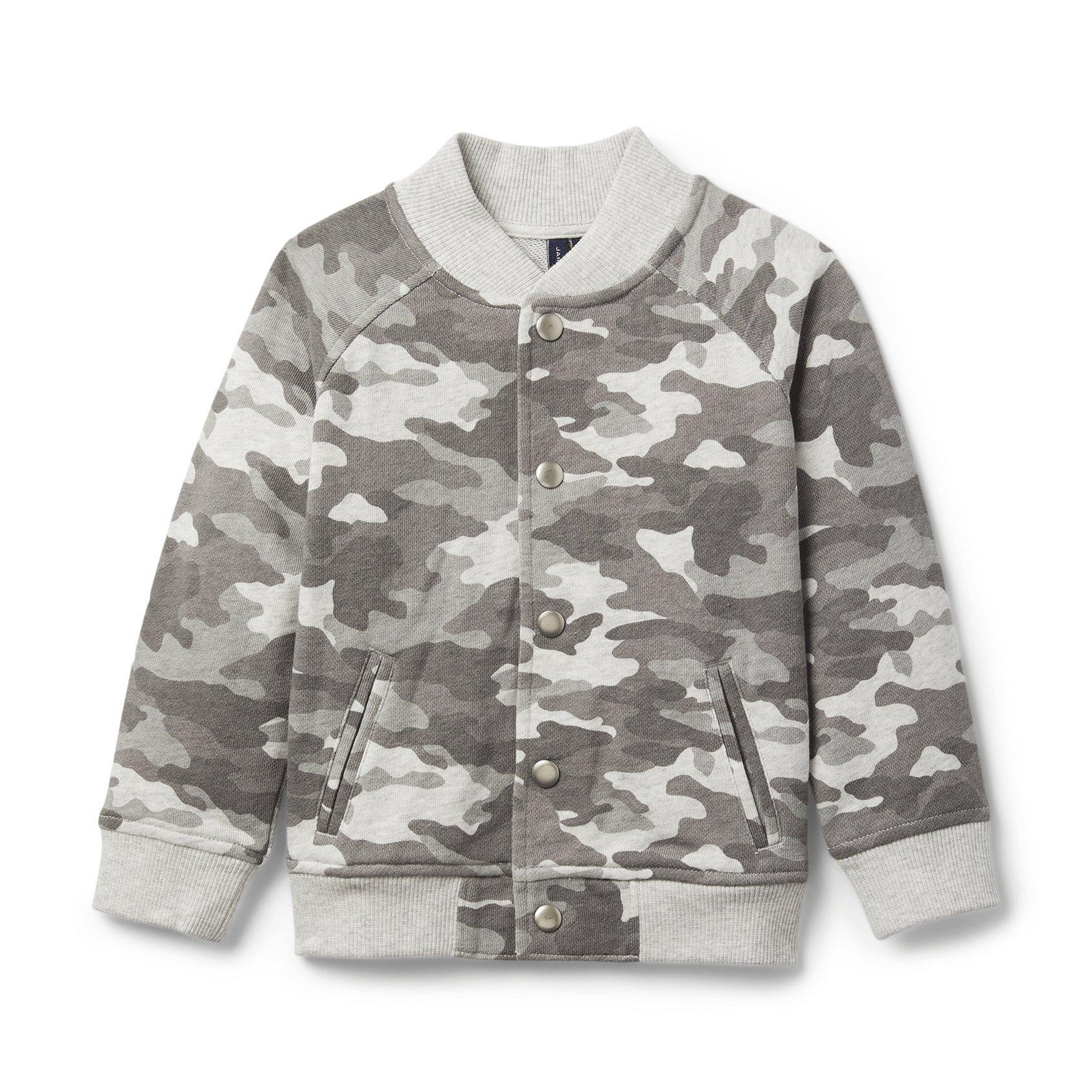 Camo Varsity Jacket