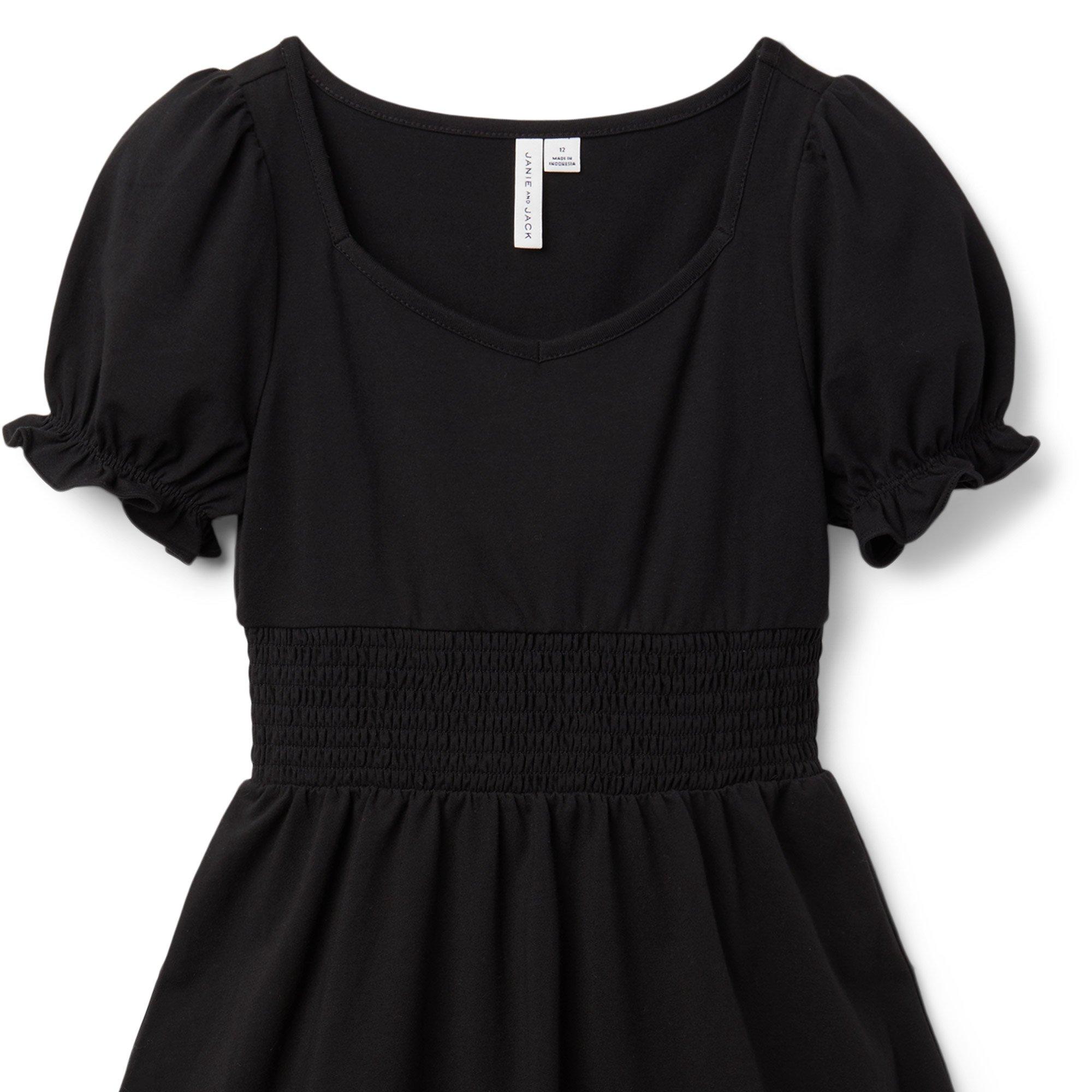 Smocked Waist Puff Sleeve Dress image number 2