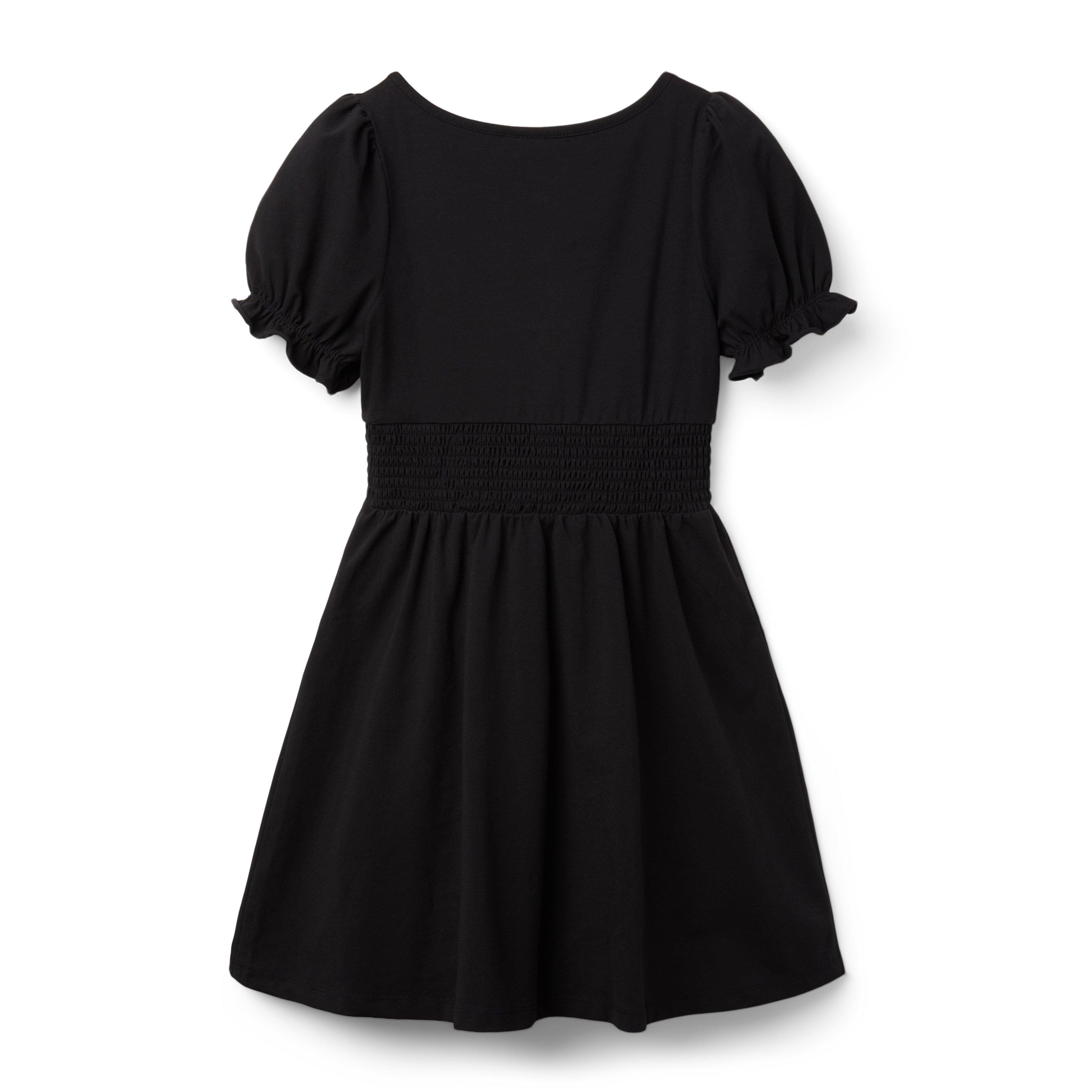 Smocked Waist Puff Sleeve Dress image number 1
