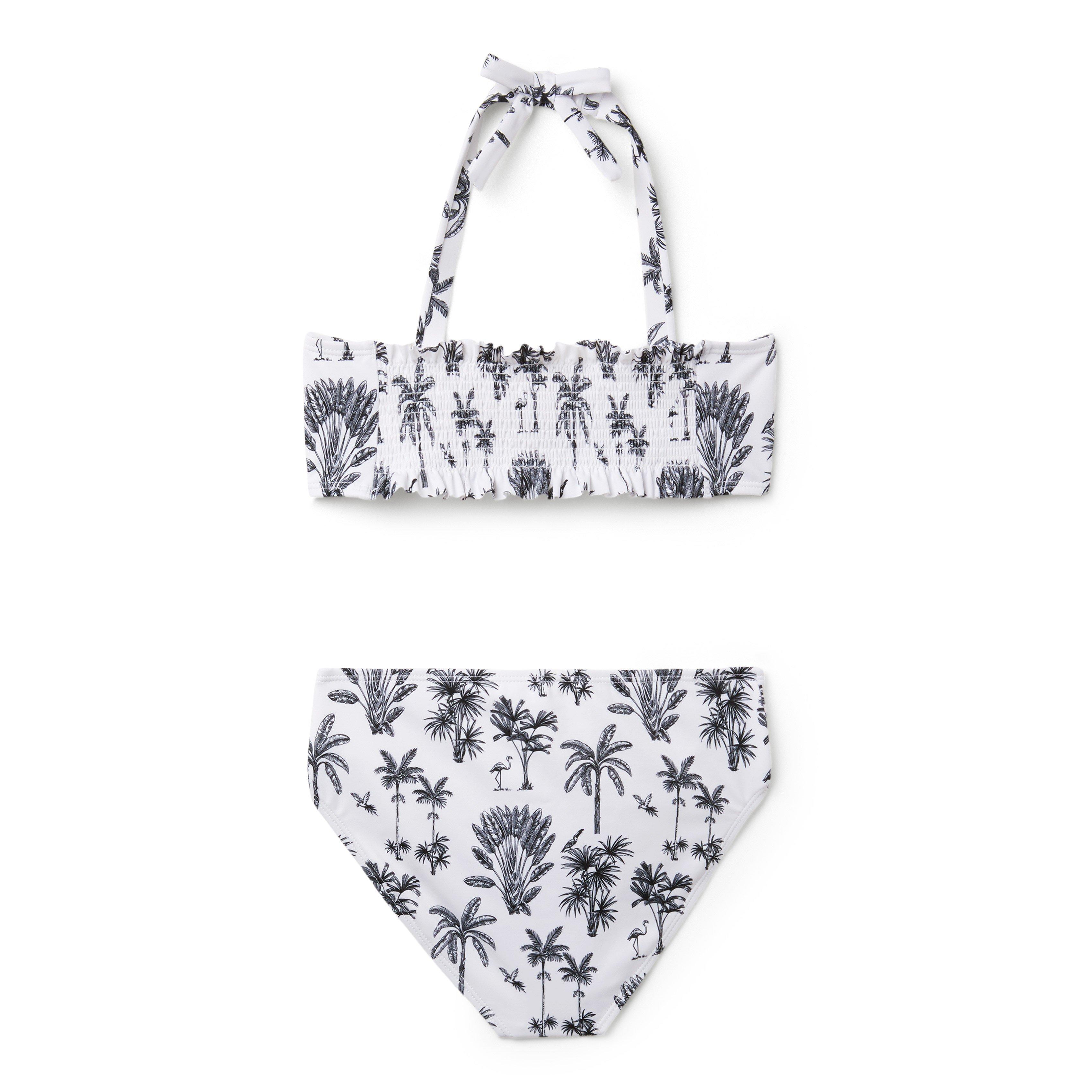 Palm Toile 2-Piece Swimsuit image number 1