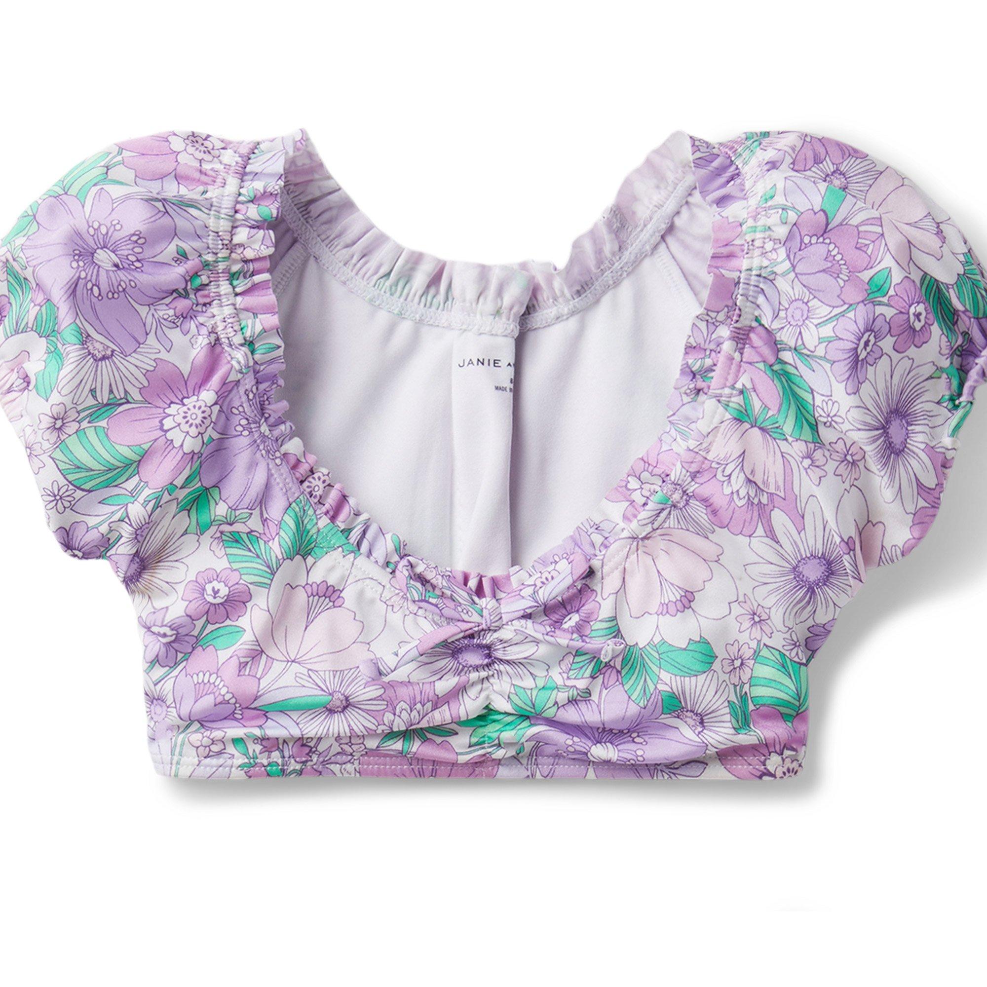 Floral High Waist 2-Piece Swimsuit image number 2