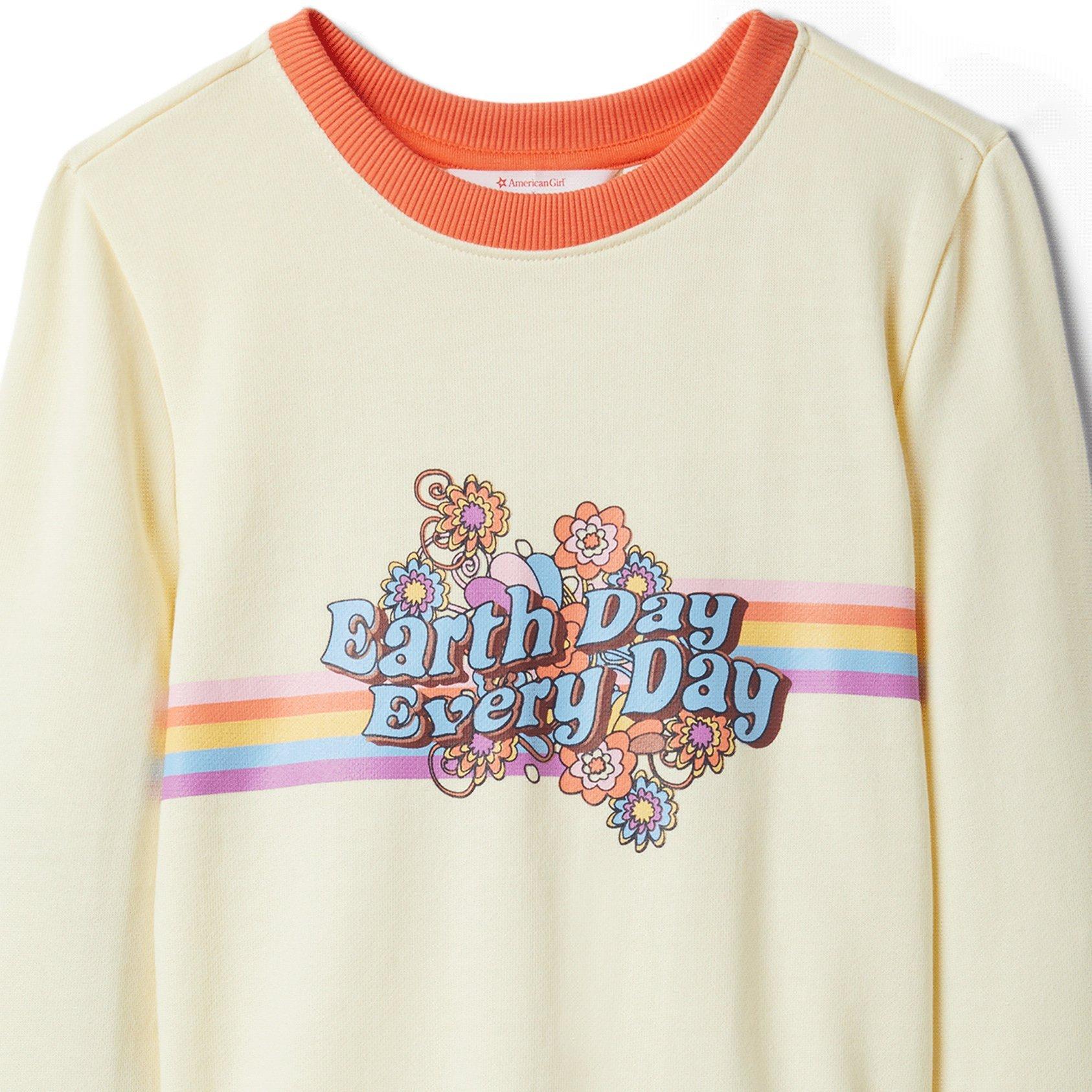American Girl Evette's™ Earth Sweatshirt image number 2