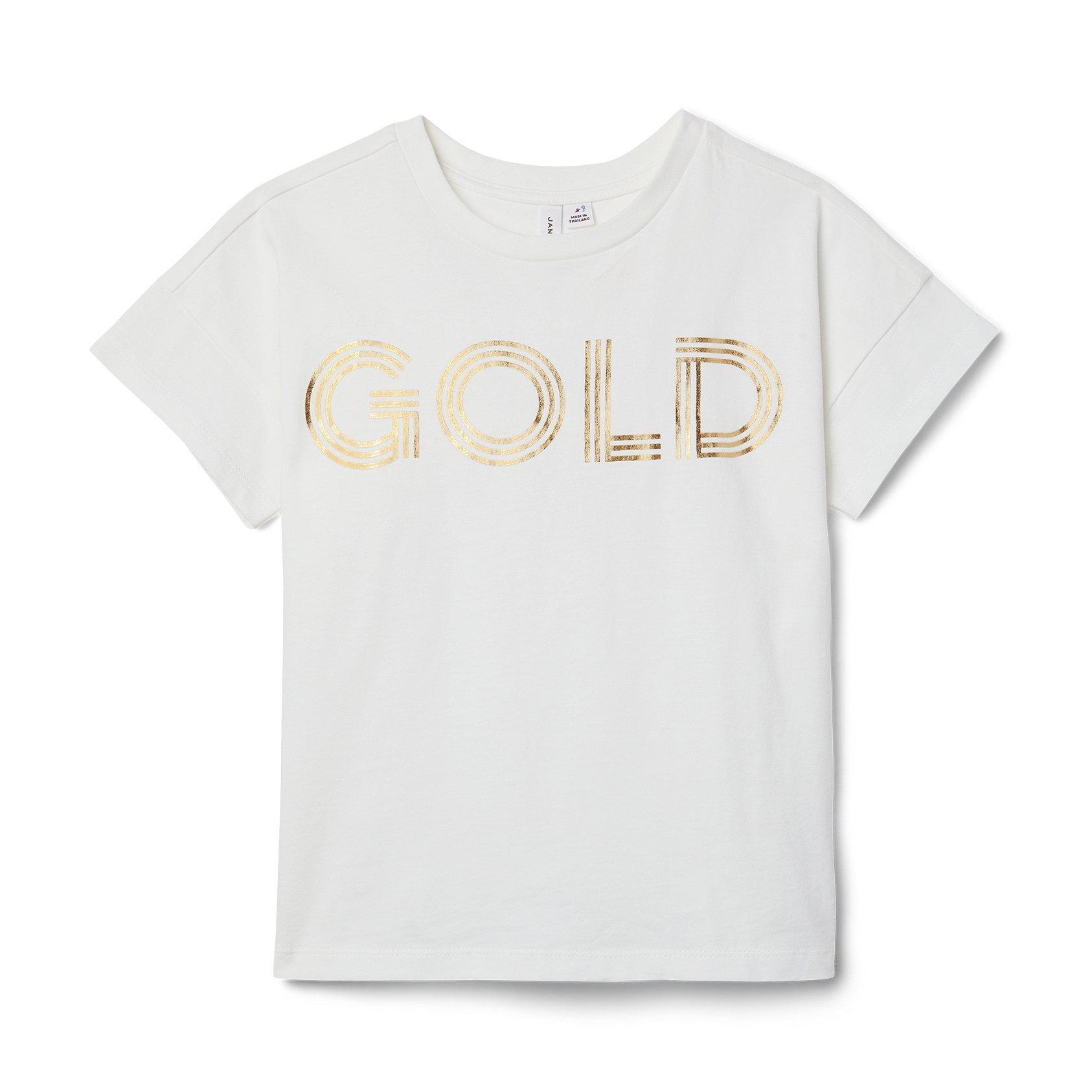 Kimberly Goldson Metallic Tee