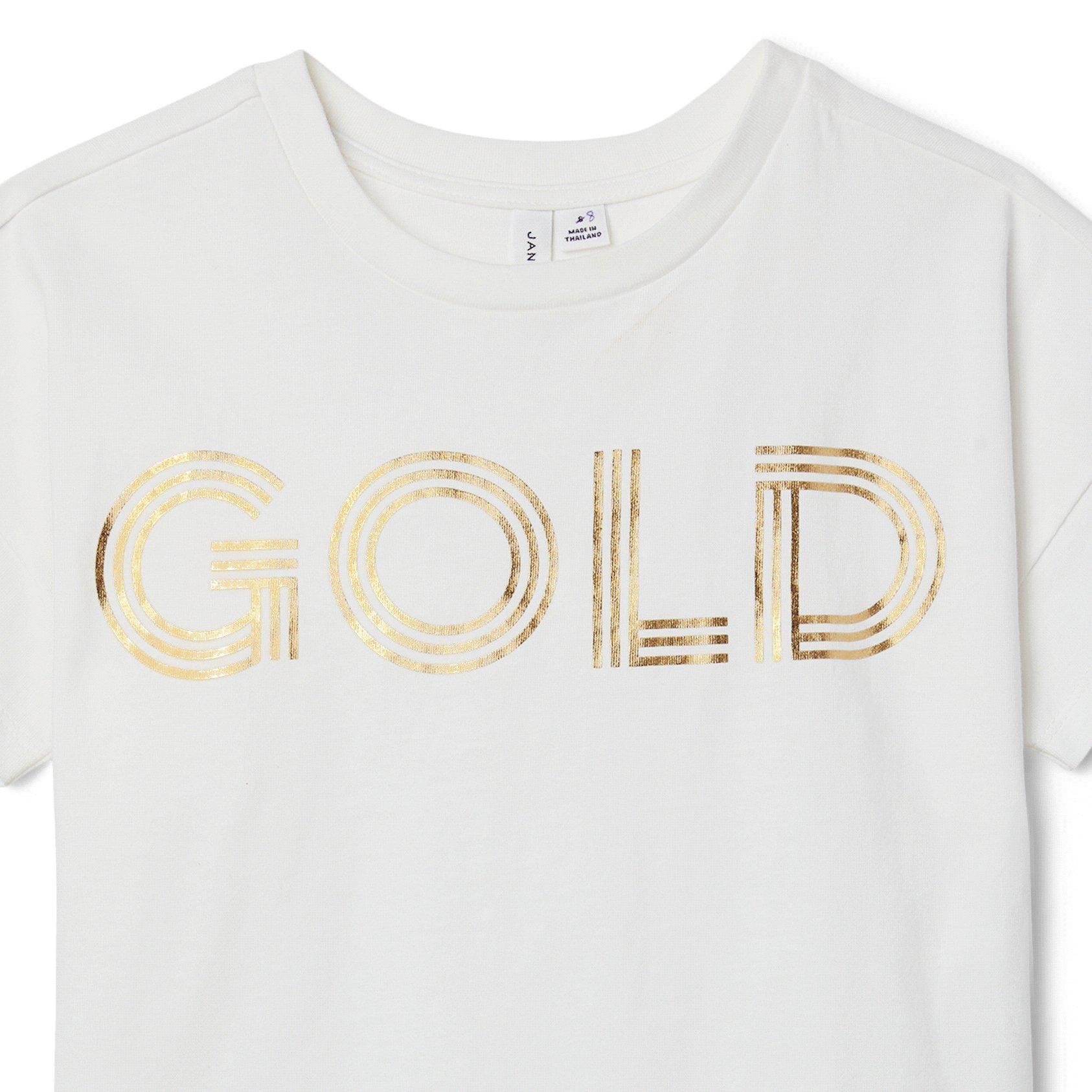 Kimberly Goldson Metallic Tee image number 2