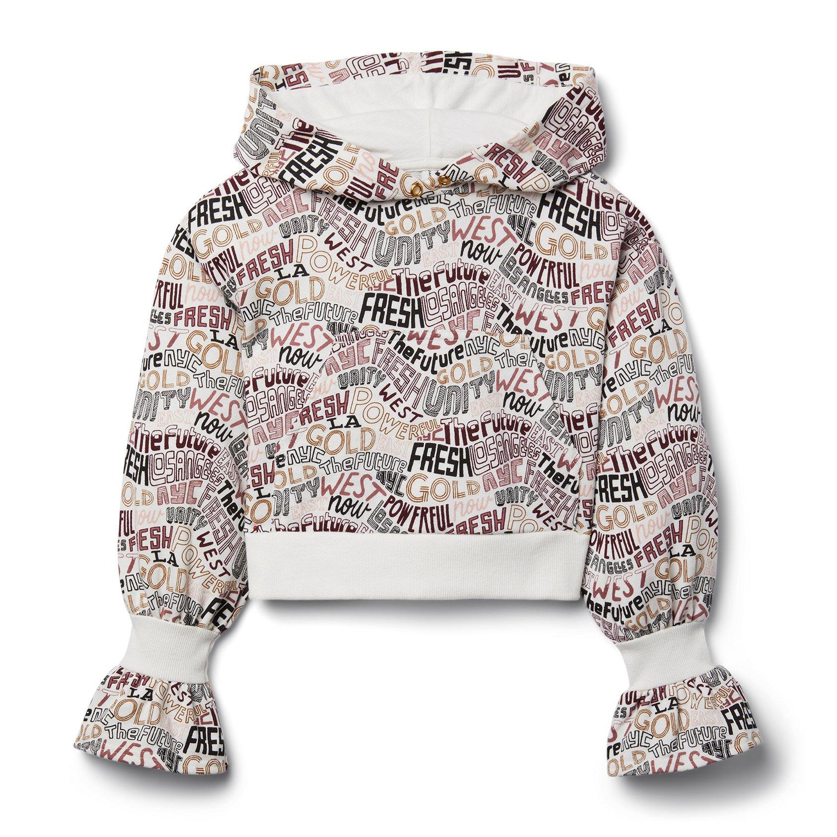 Kimberly Goldson Word Graphic Hoodie image number 0
