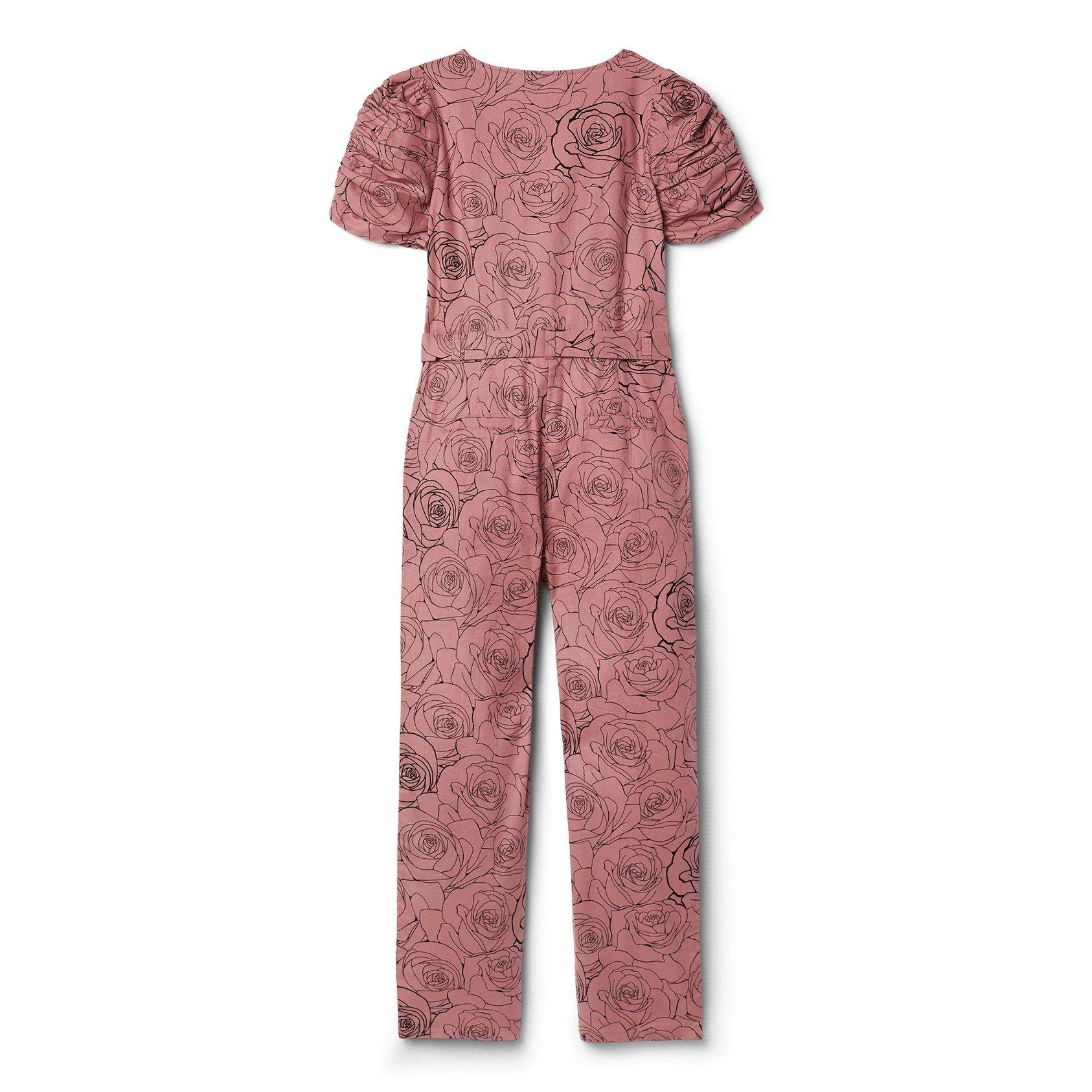 Kimberly Goldson Rose Print Jumpsuit image number 1