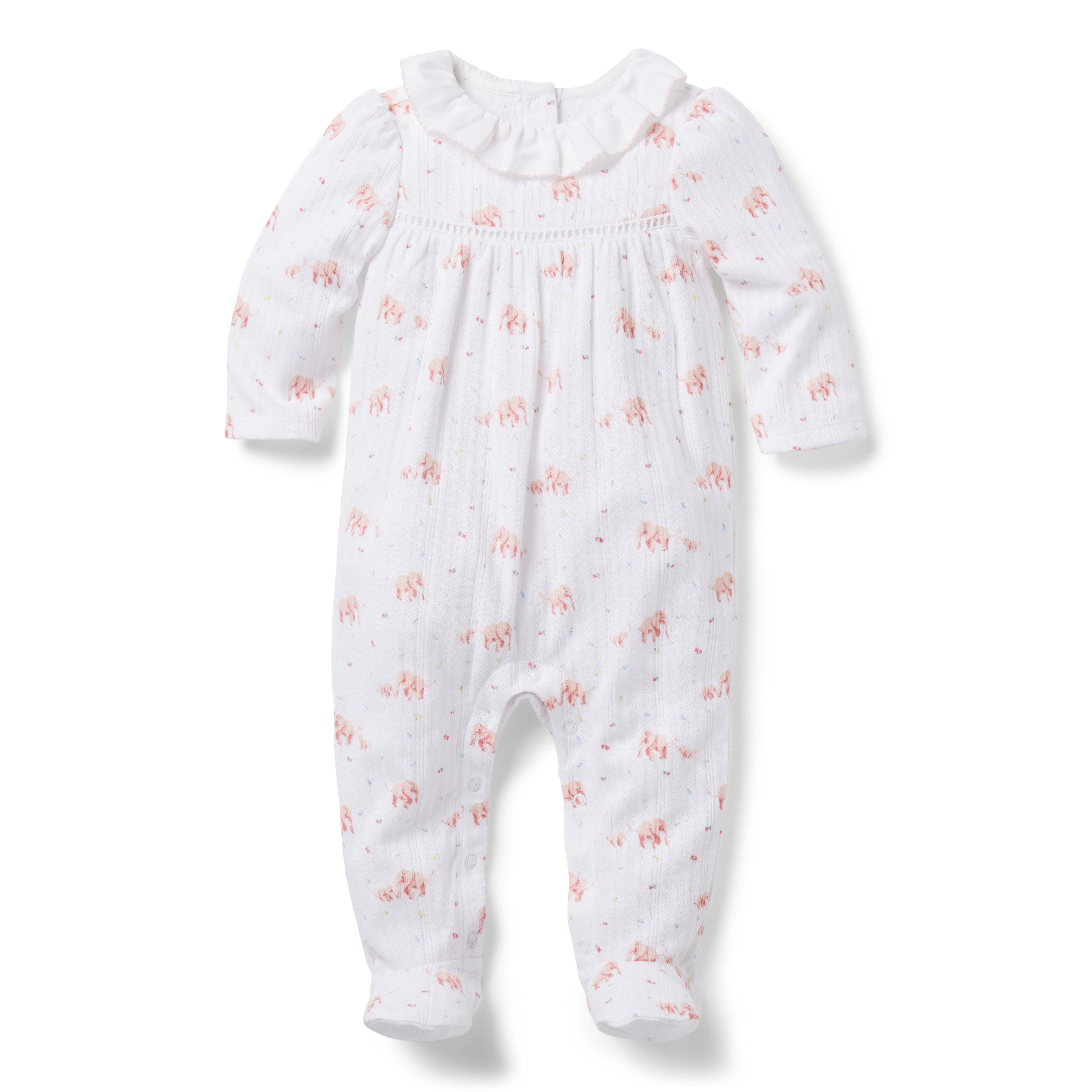 Baby Elephant Footed 1-Piece image number 0