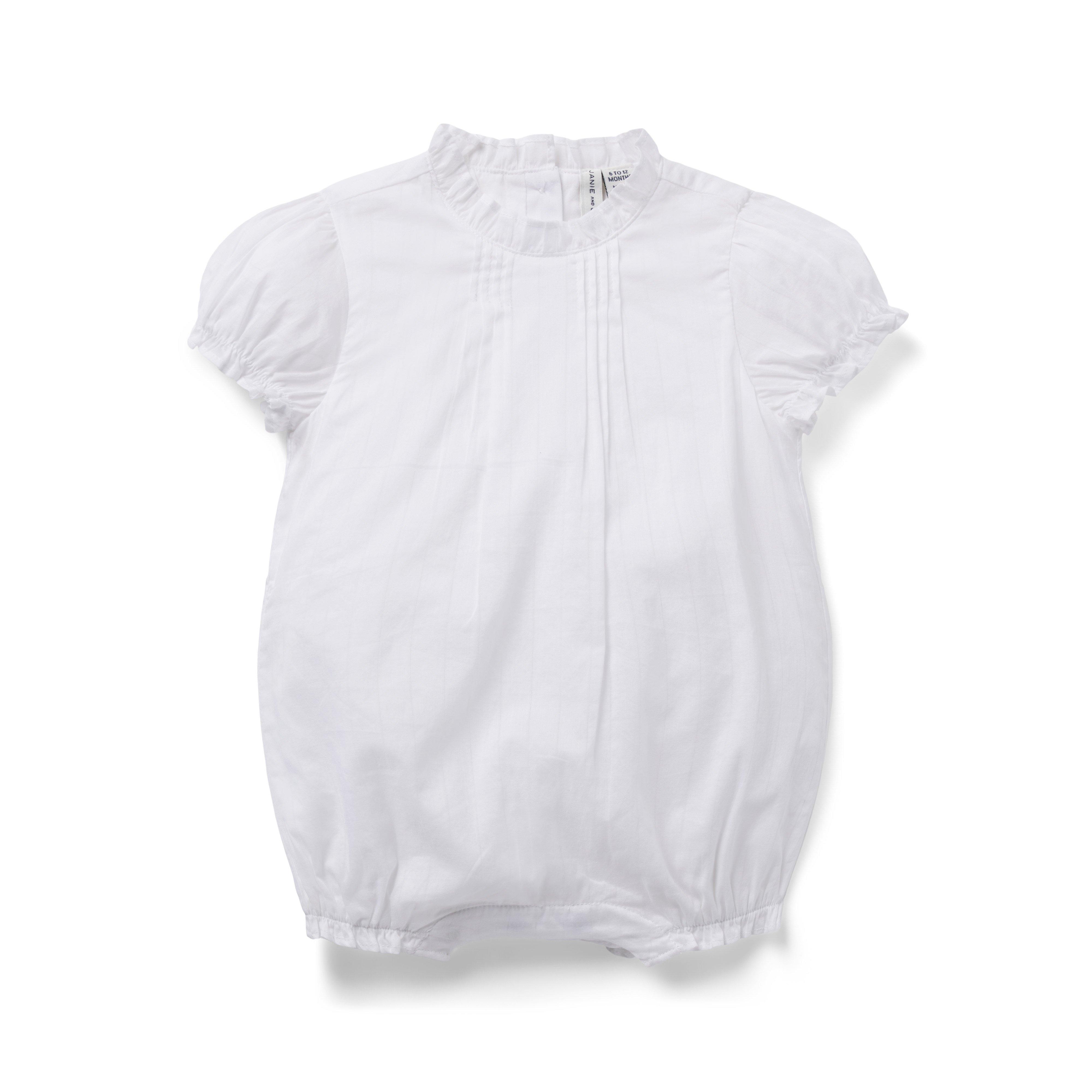 Baby Pintuck Romper image number 0