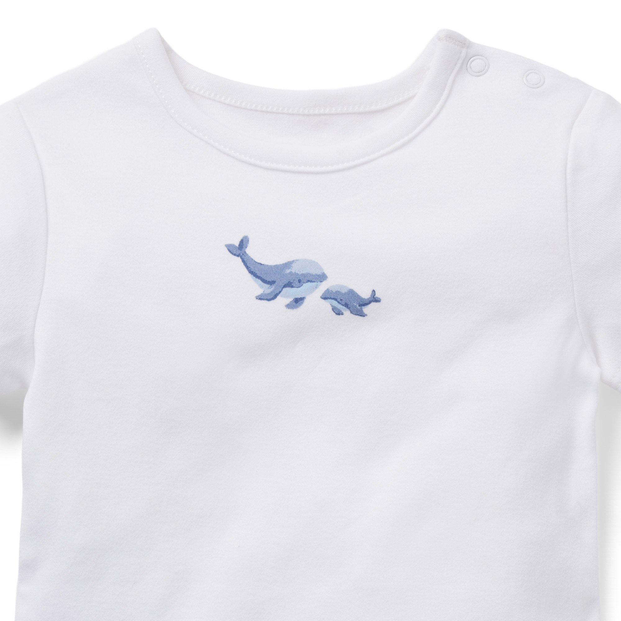 Baby Whale Bodysuit image number 1