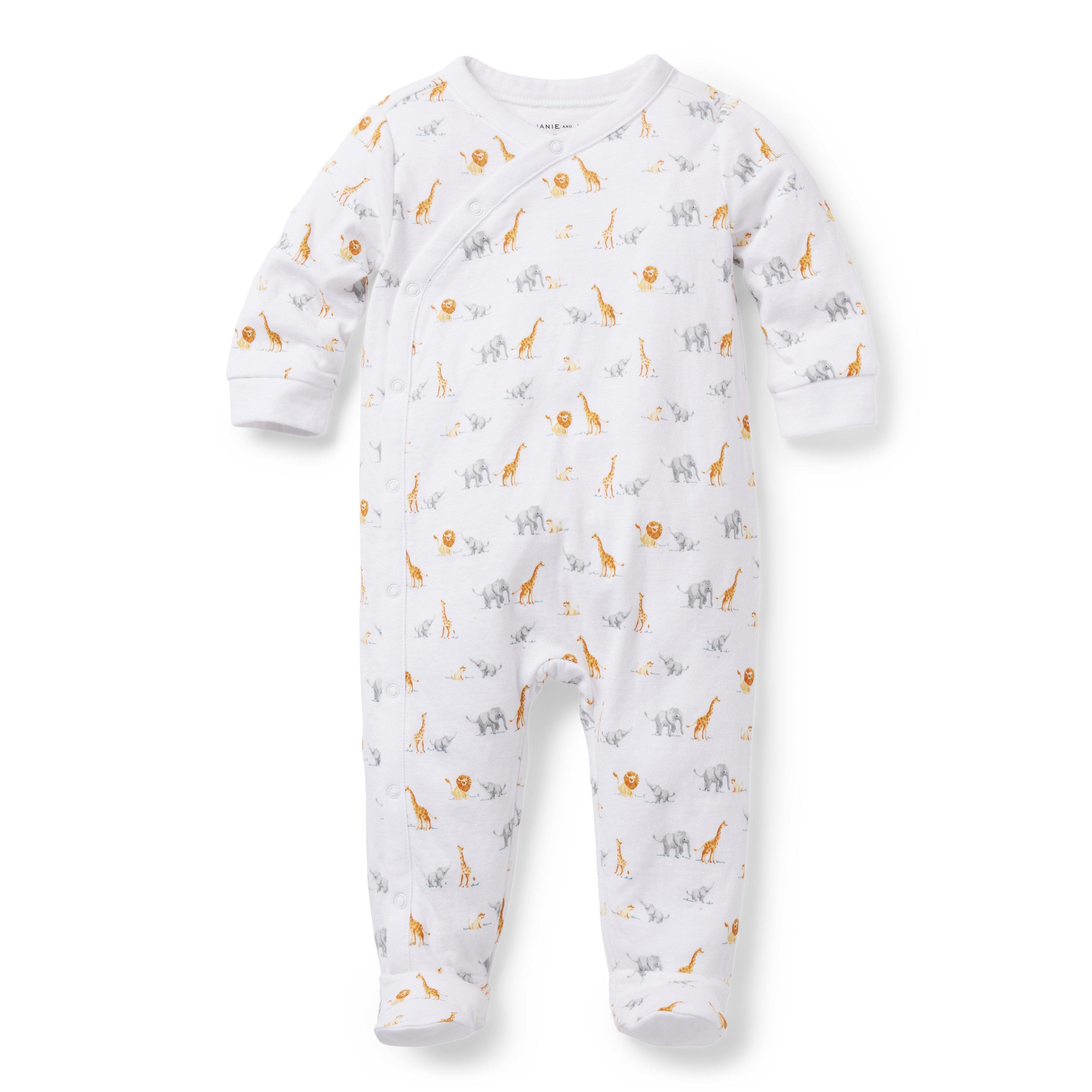 Baby Safari Footed 1-Piece image number 0