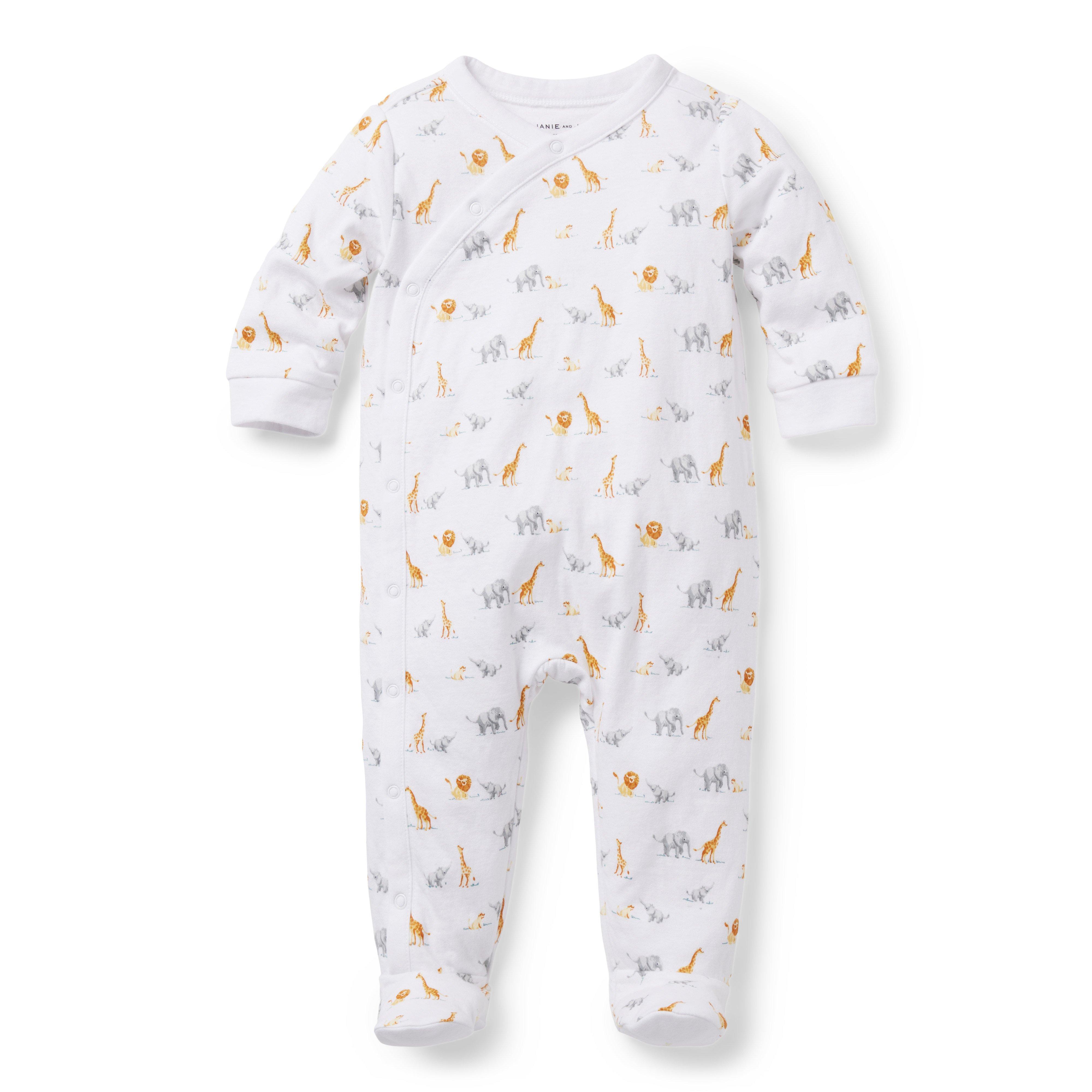 Baby Safari Footed 1-Piece