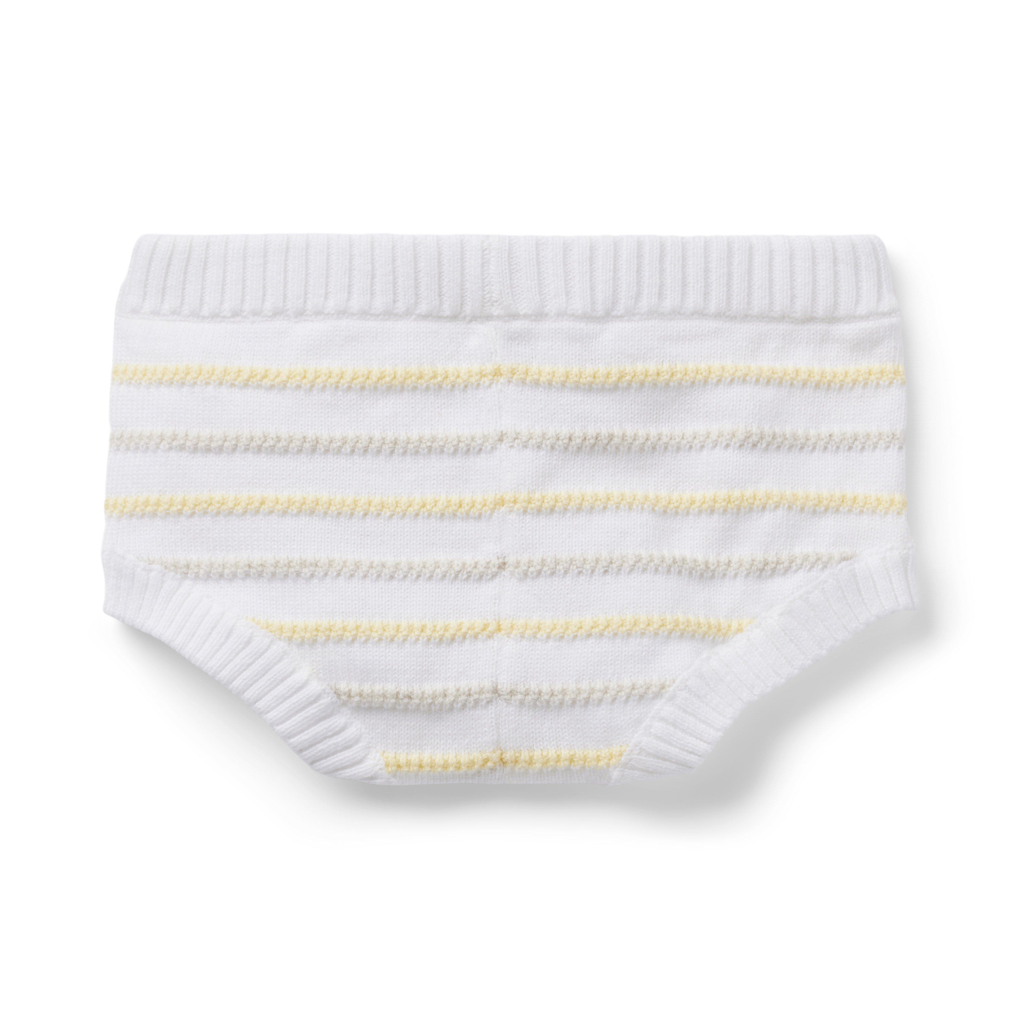 Baby Striped Sweater Bloomer image number 1