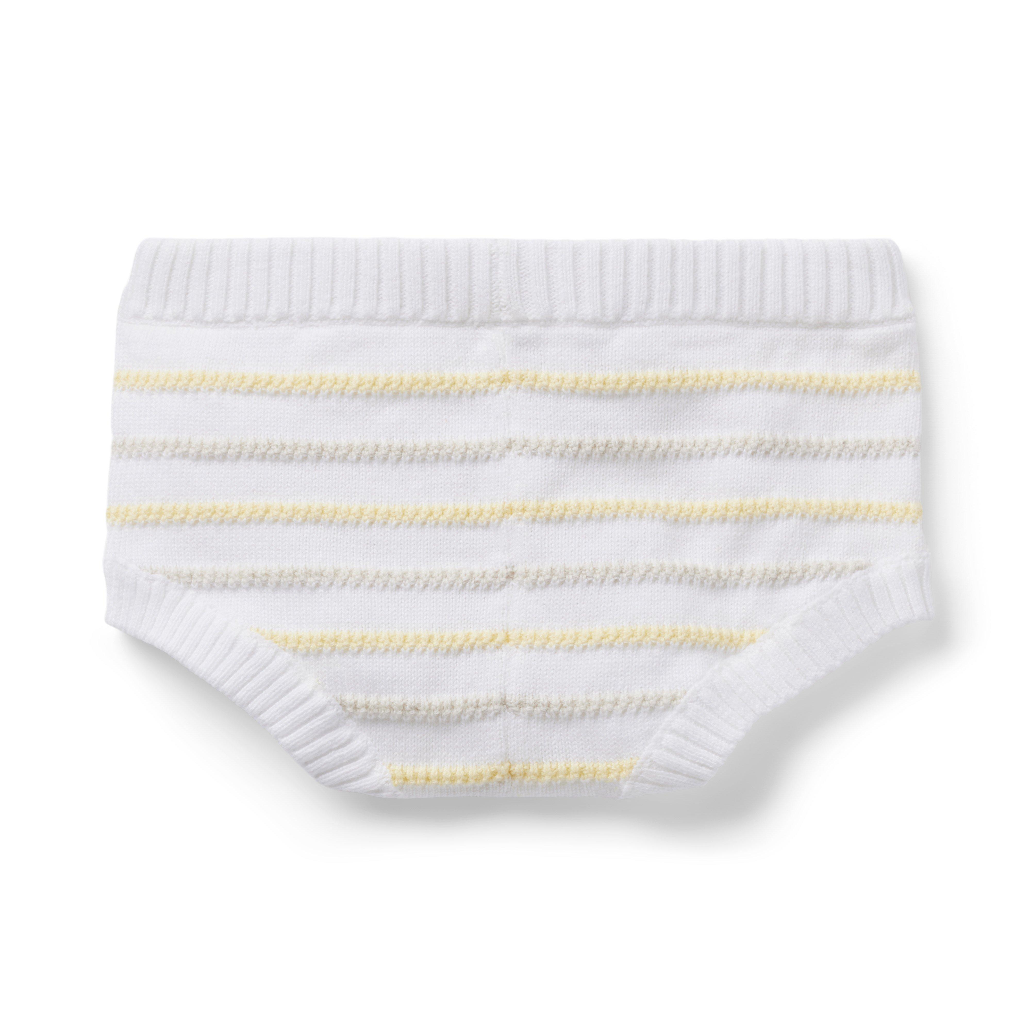 Baby Striped Sweater Bloomer image number 1