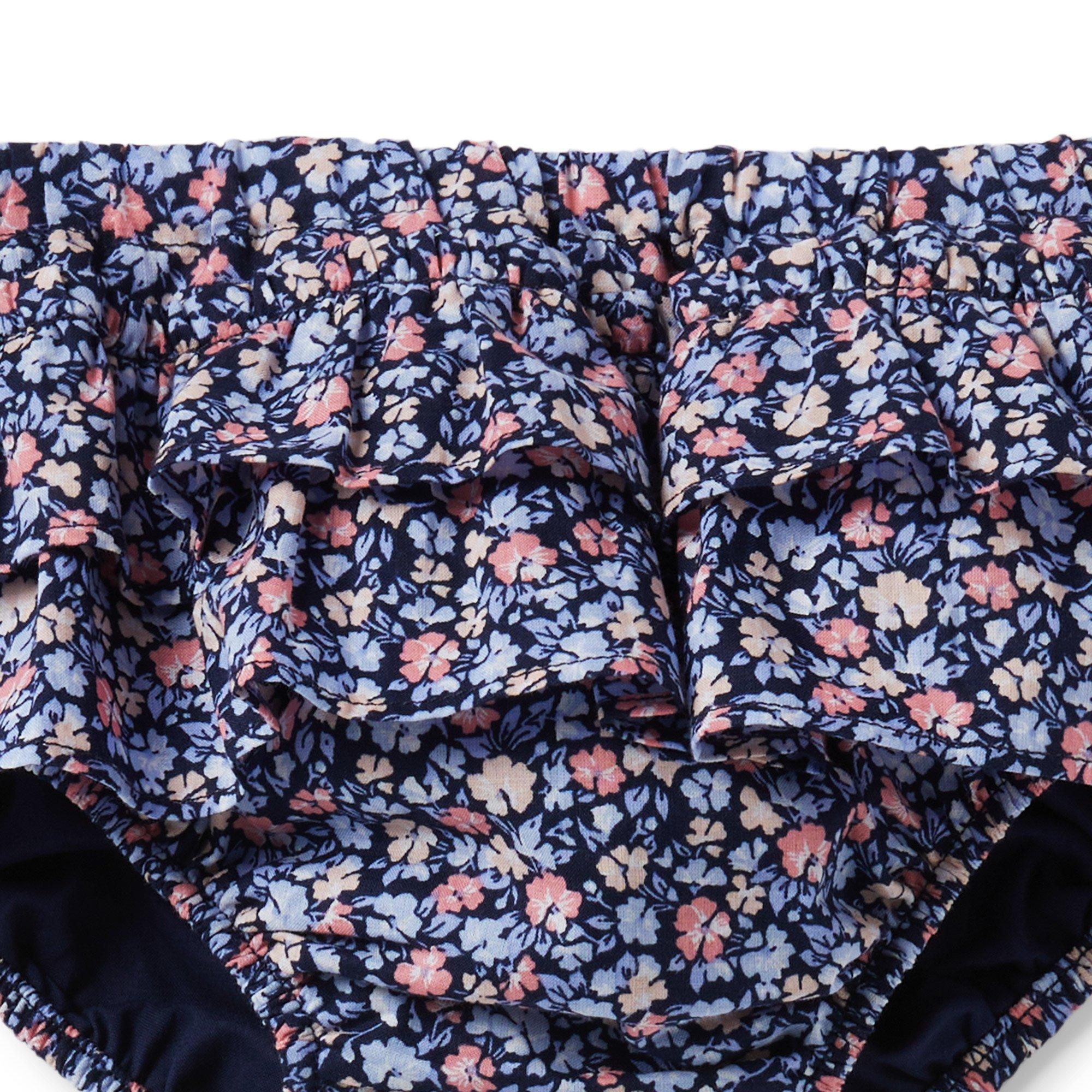 Baby Ditsy Floral Ruffle Bloomers image number 2