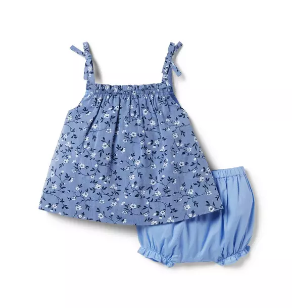Baby Ditsy Floral Matching Set