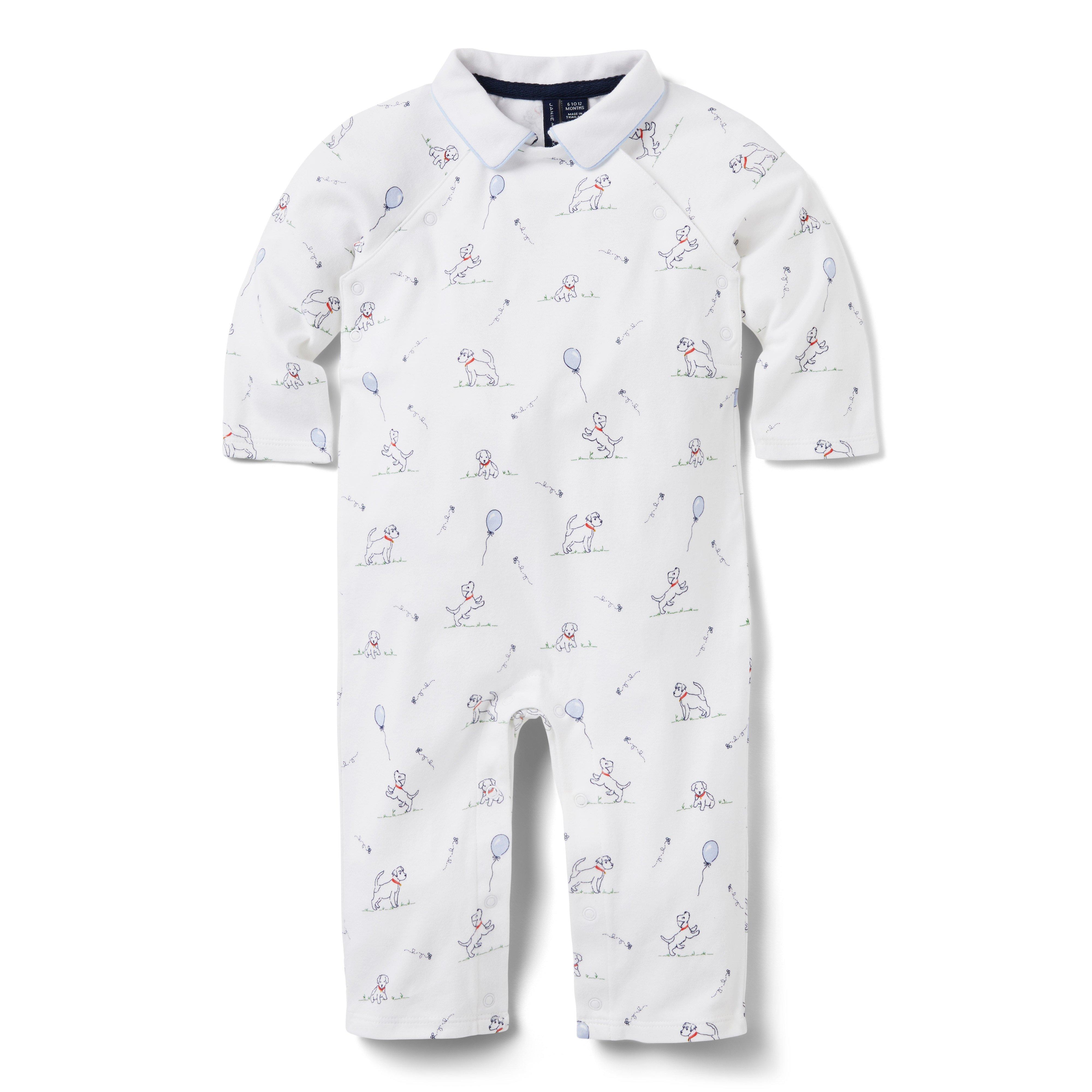 Baby Dog Collared 1-Piece image number 0