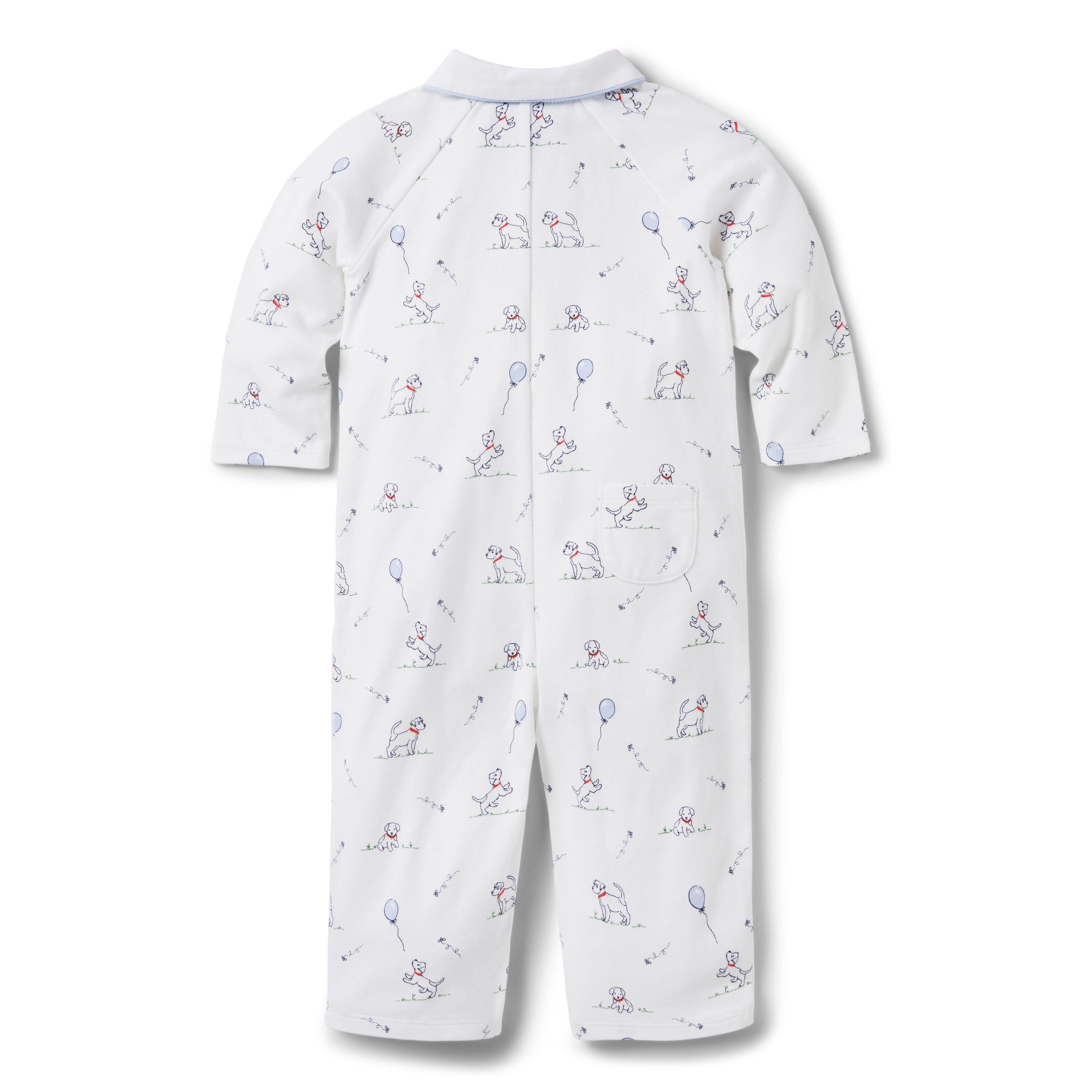 Baby Dog Collared 1-Piece image number 1