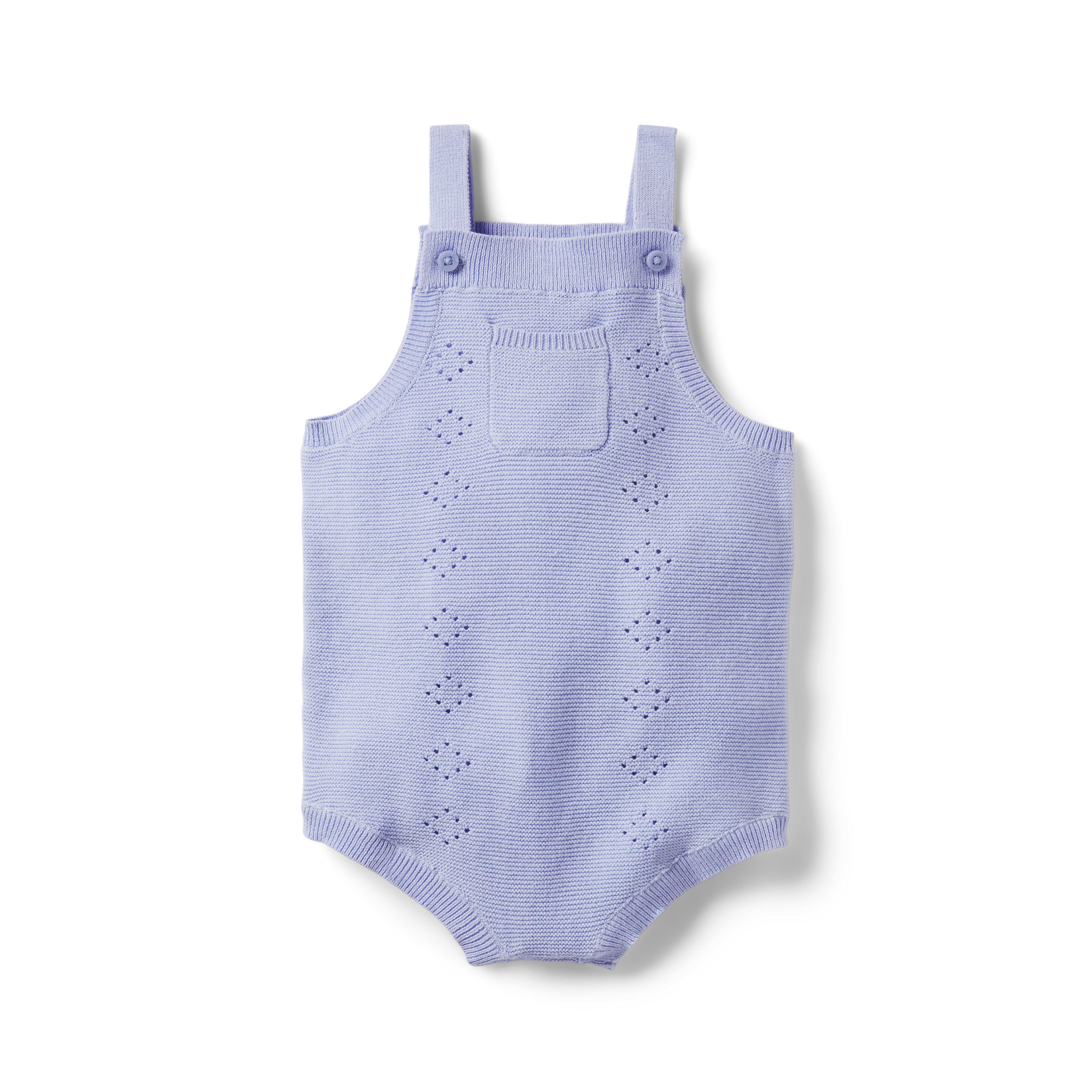 Baby Pointelle Sweater Romper image number 0