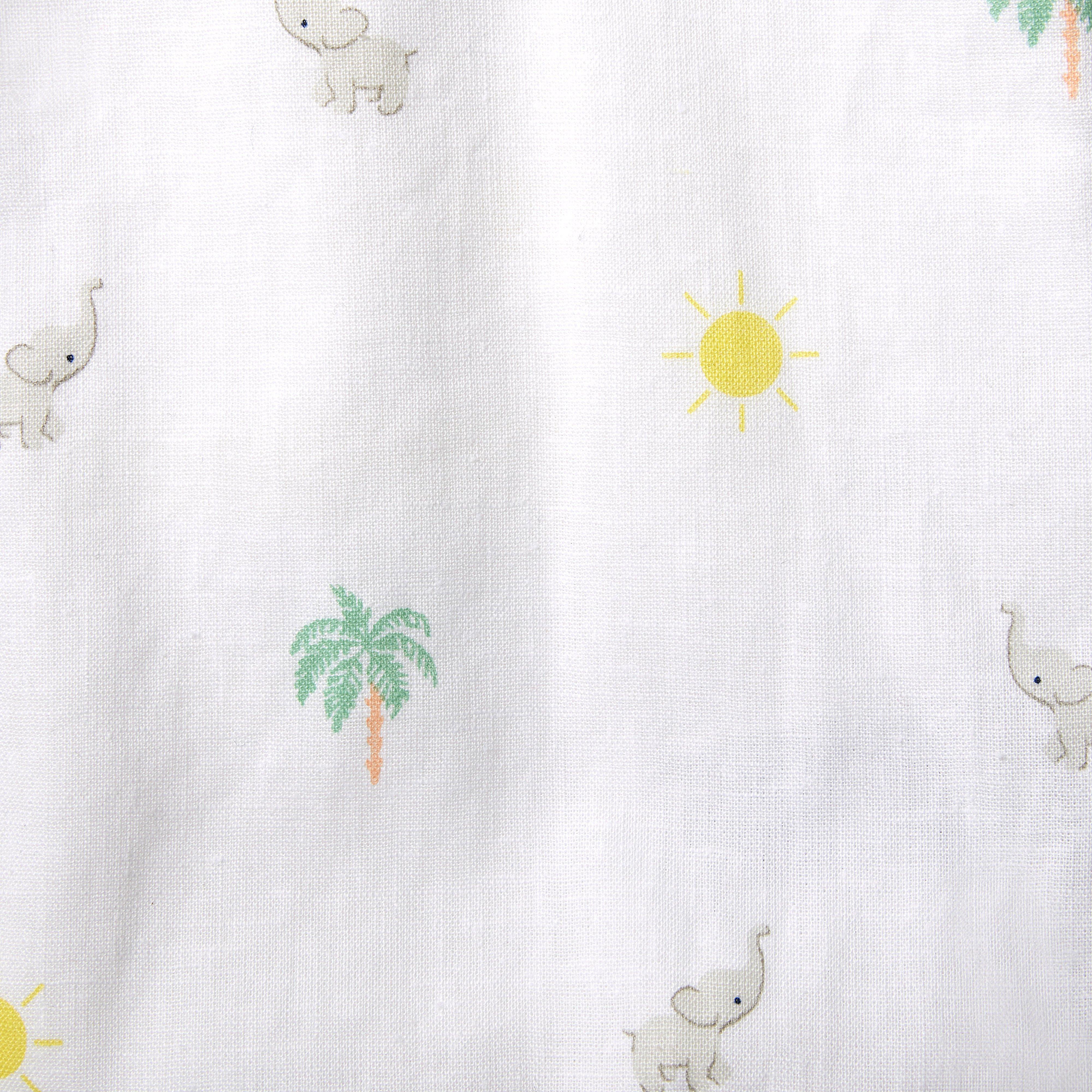 Baby Elephant Ruffle Romper image number 2
